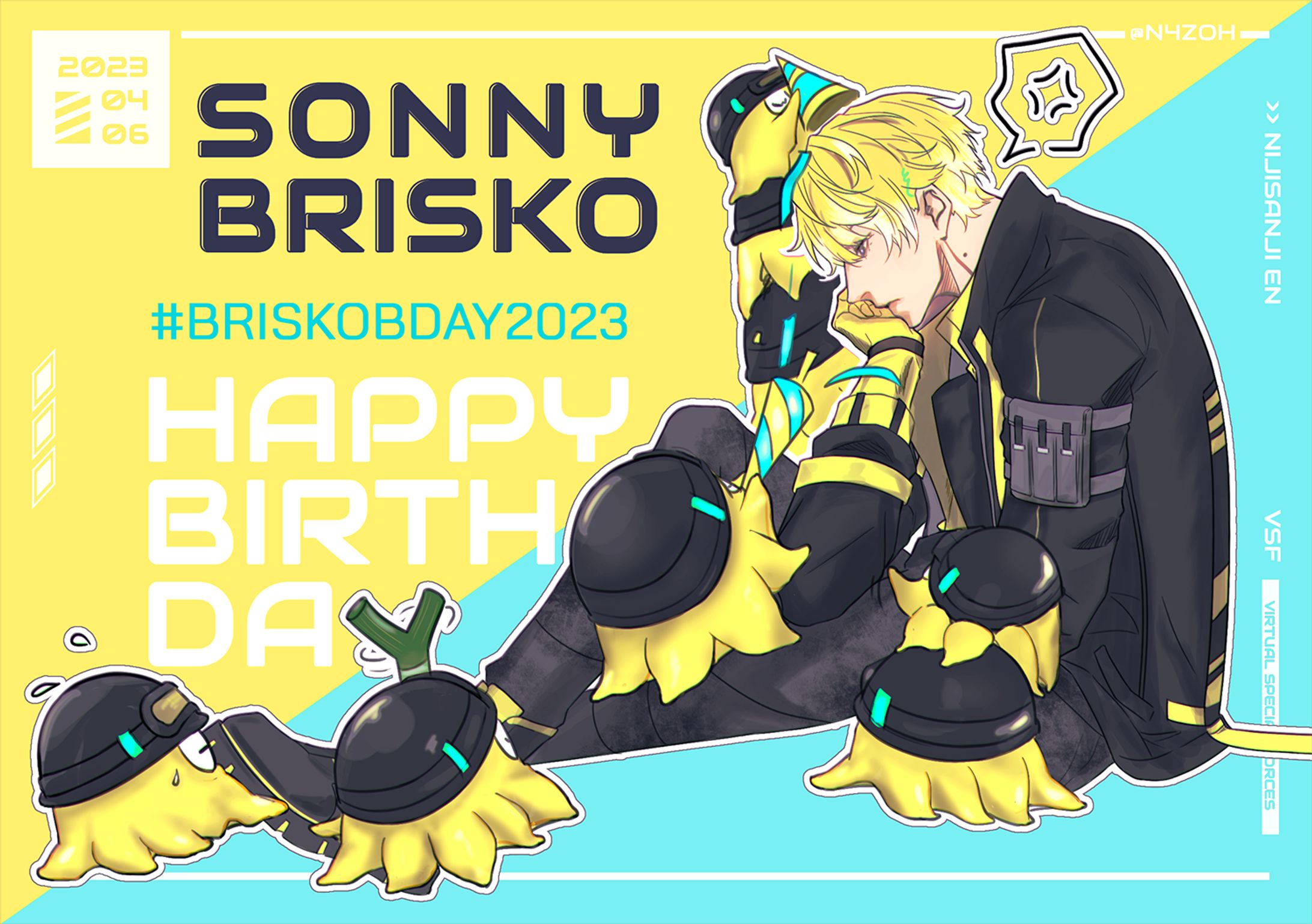 「NIJISANJI EN：Sonny Brisko」二次創作-1