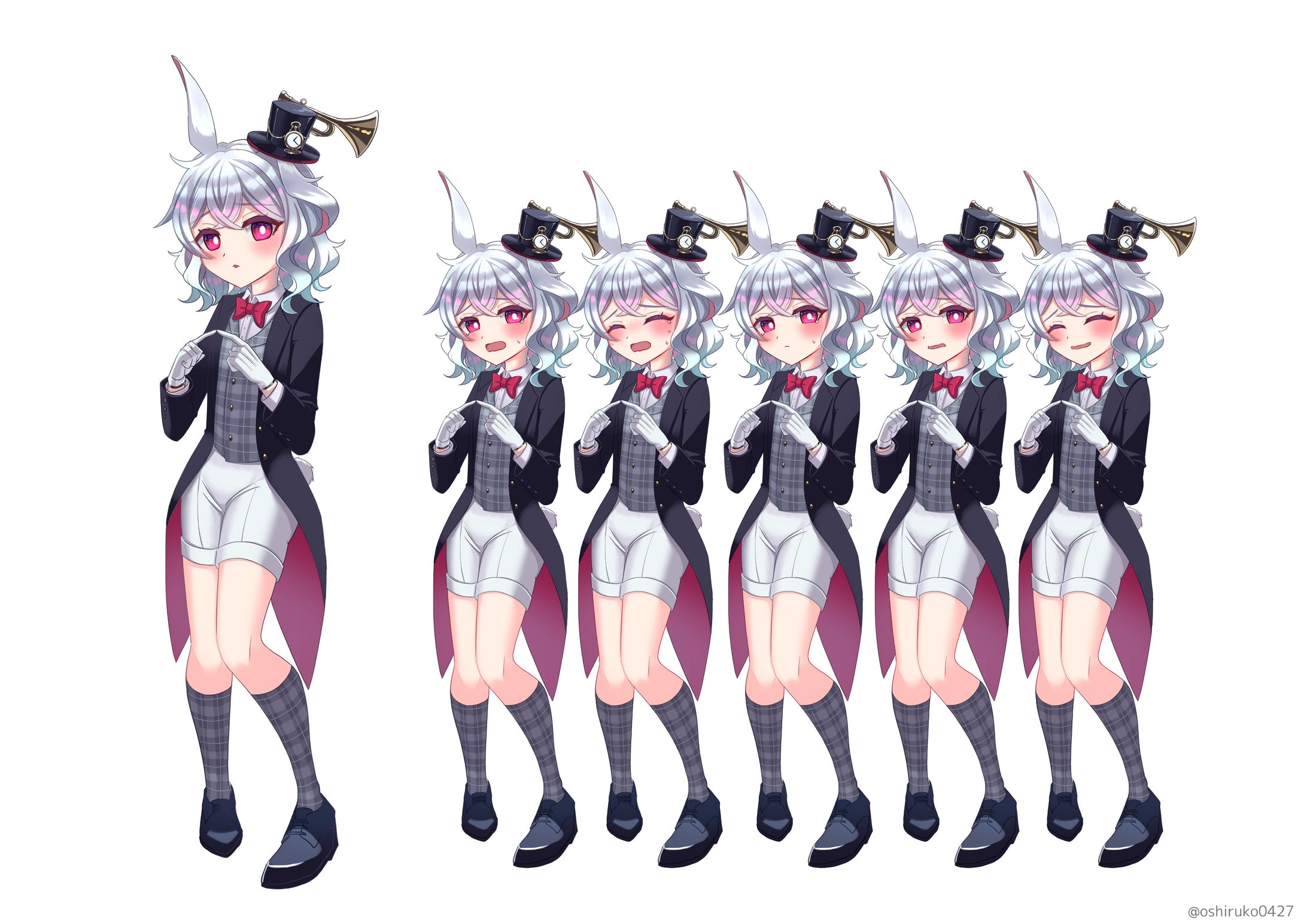 オリジナルキャラクター 白うさぎちゃん