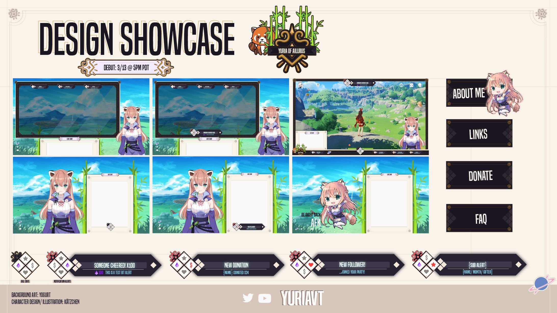 Commission Work [Virtual Youtubers]-1
