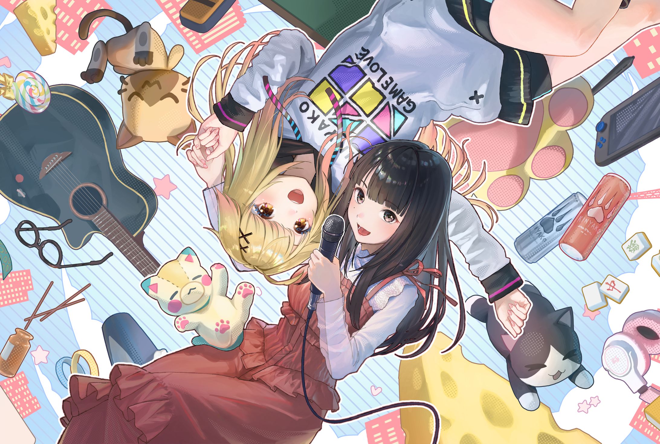 パソコン天板イラスト-1
