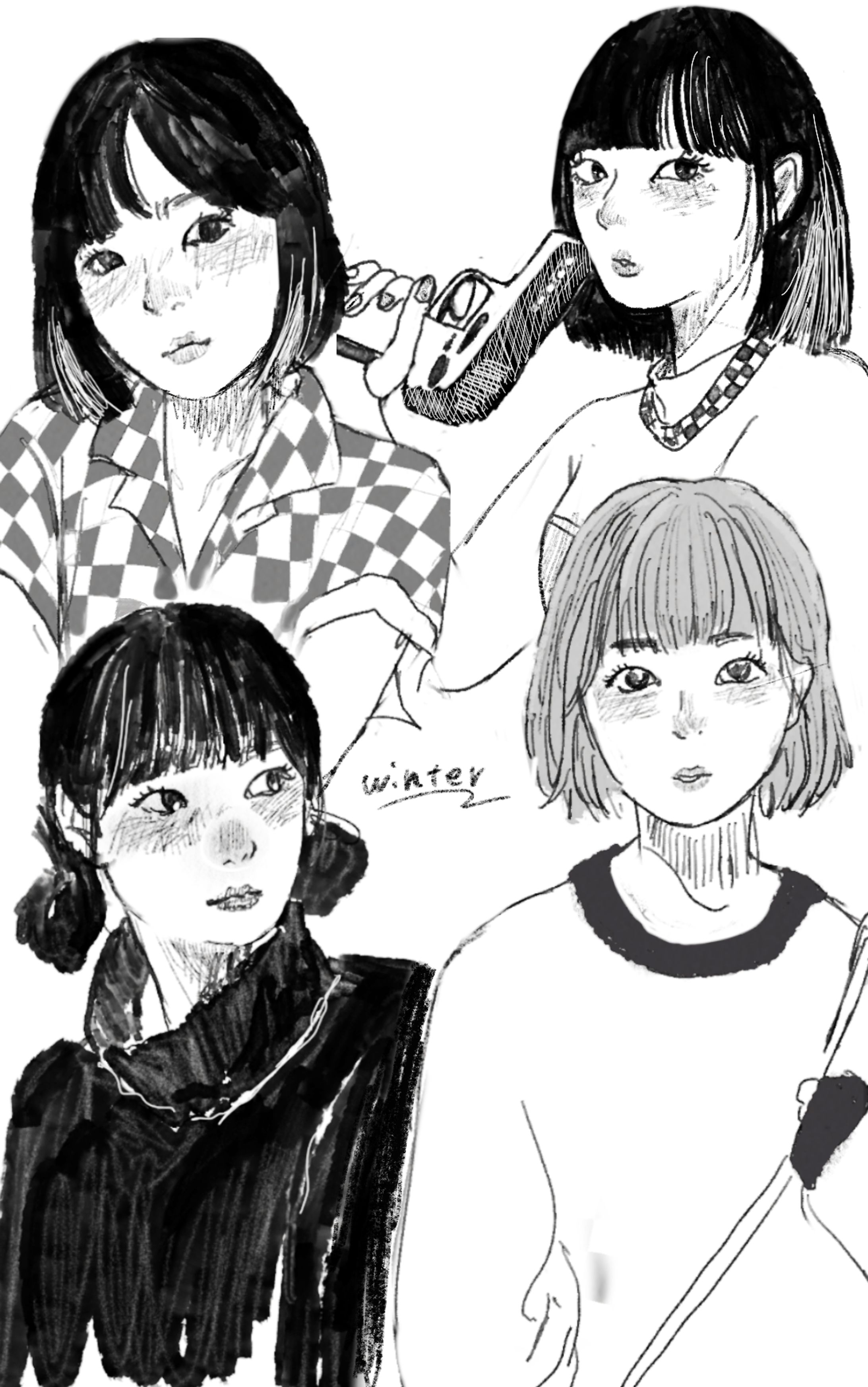 ①自主制作②Procreate ③2021年-1