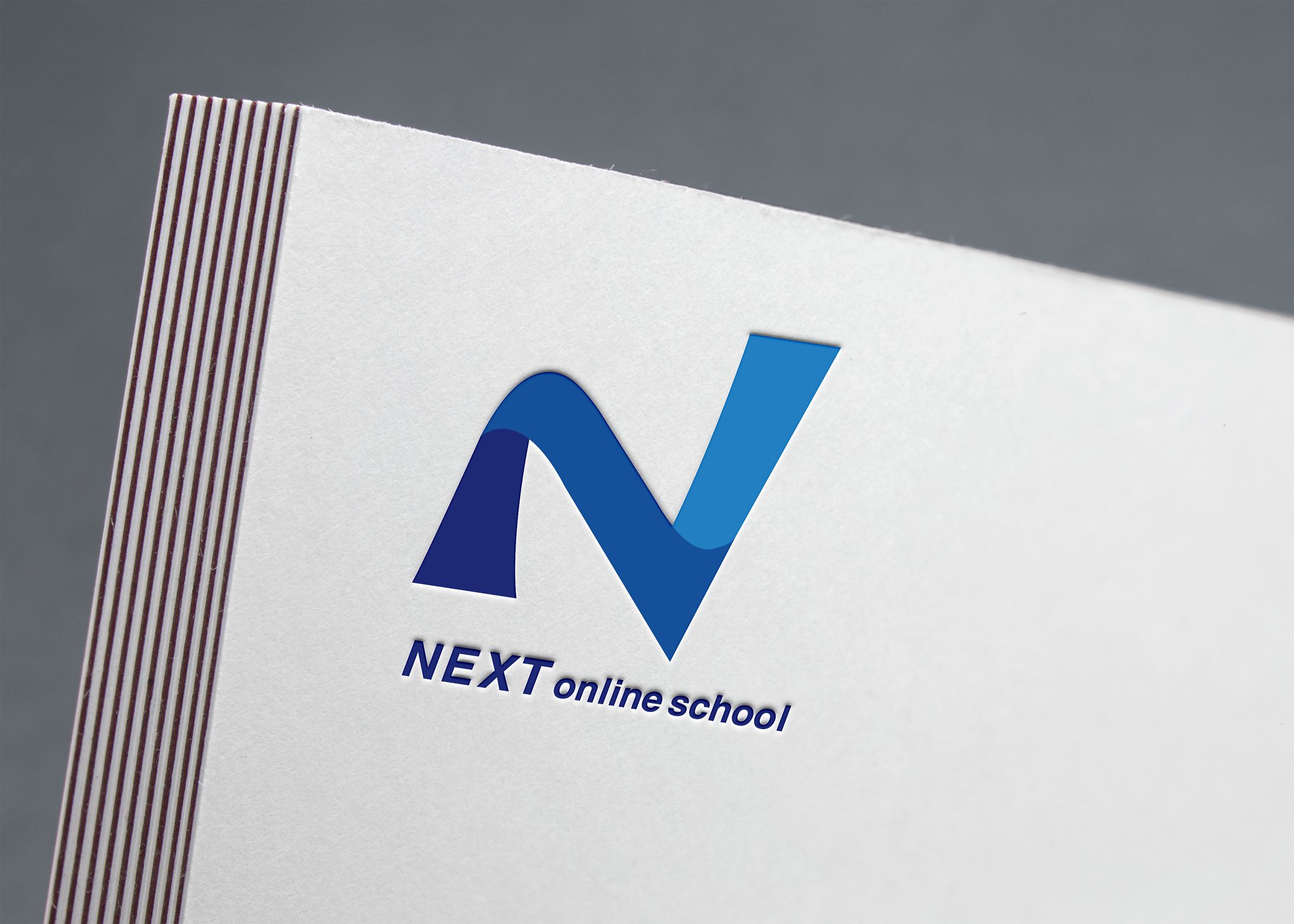 株式会社Next online school様　ロゴ・名刺制作-1