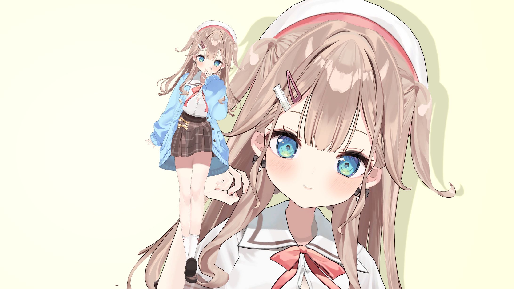 帆波かのん様3Dモデル-1