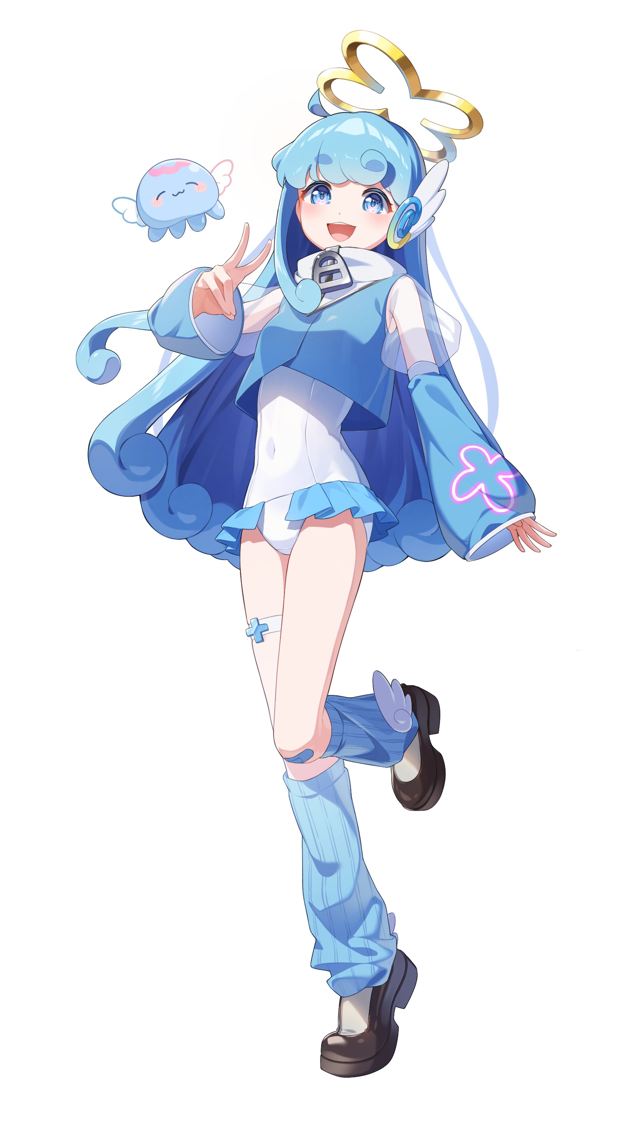 水縹アオ　KVイラスト-1