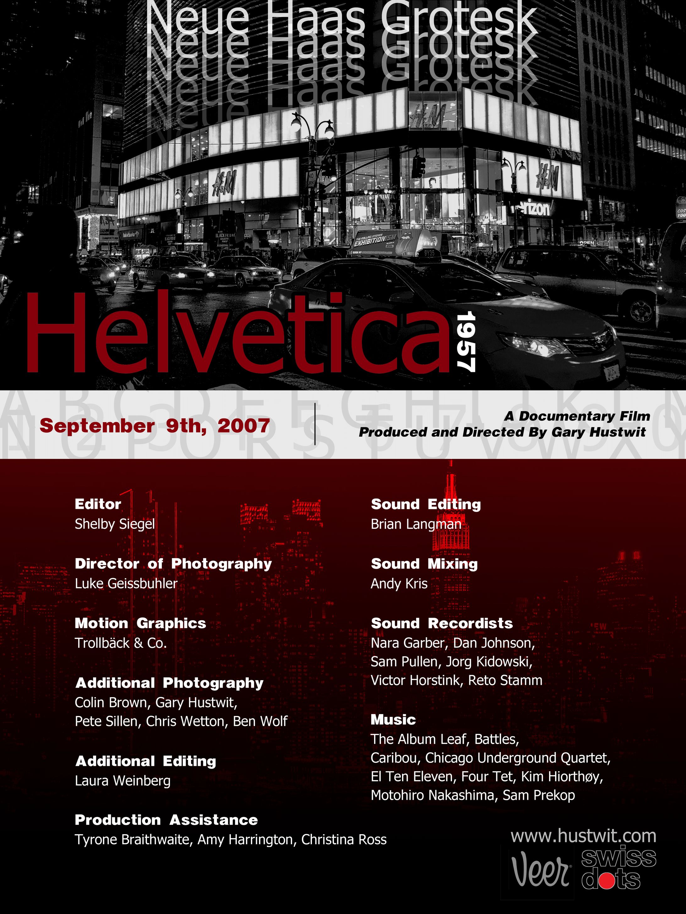 Helvetica Typography Poster Project-1