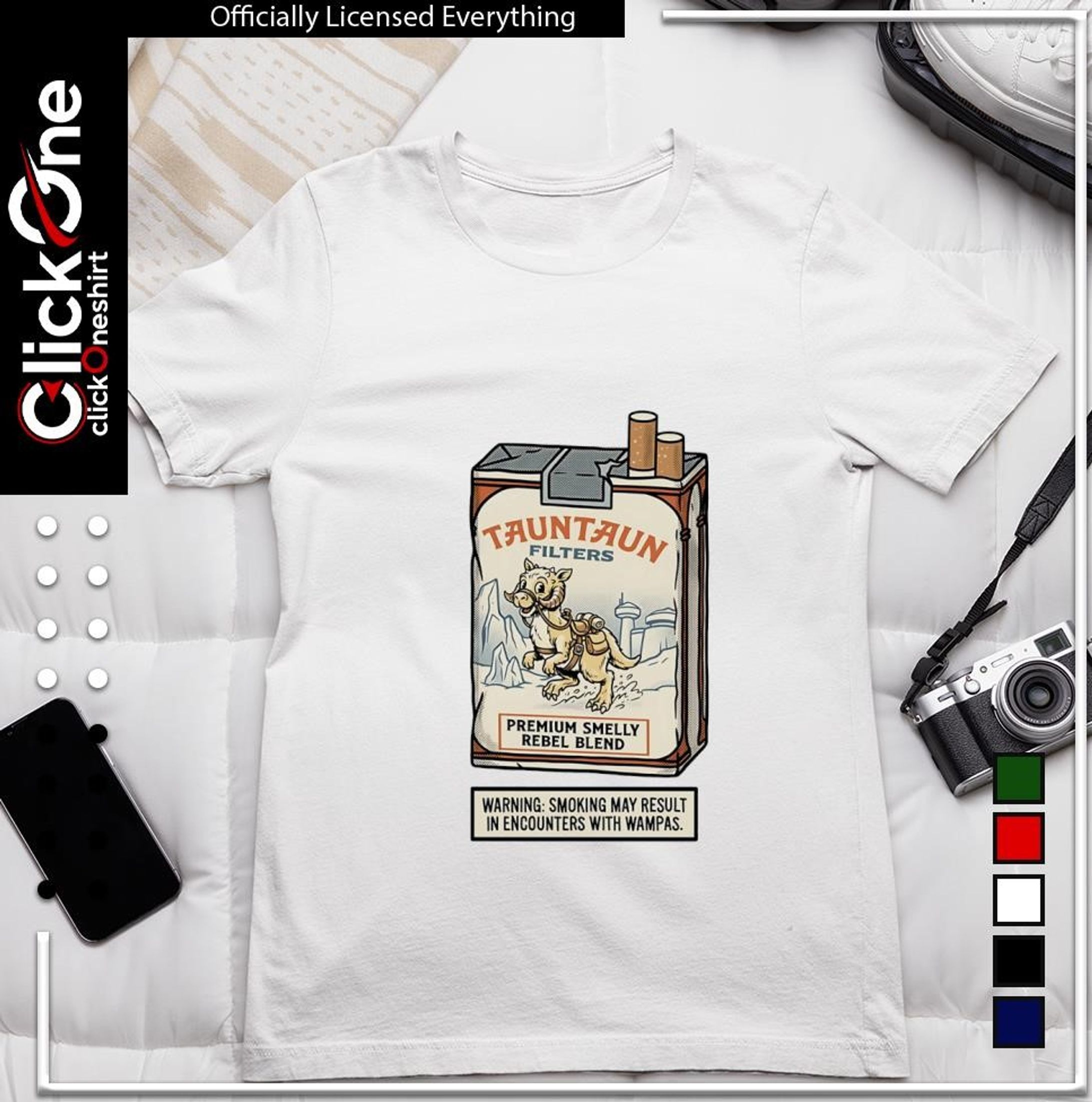 Galactic Blend – Retro Space Advertisement Tee-1