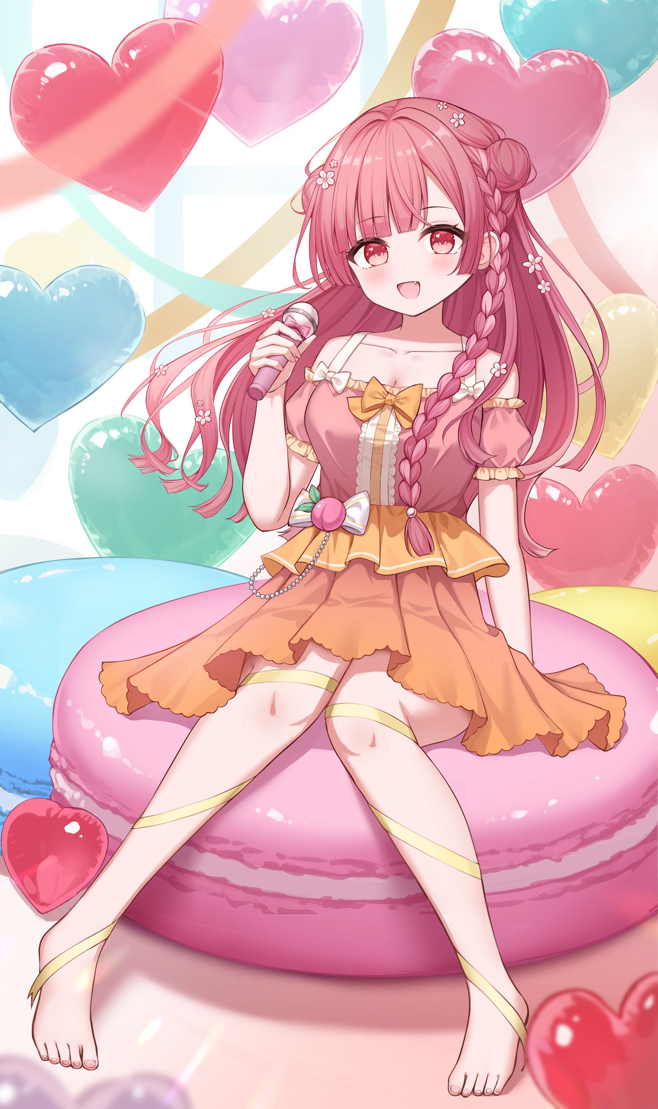 魔桃はるな様　一枚絵-1
