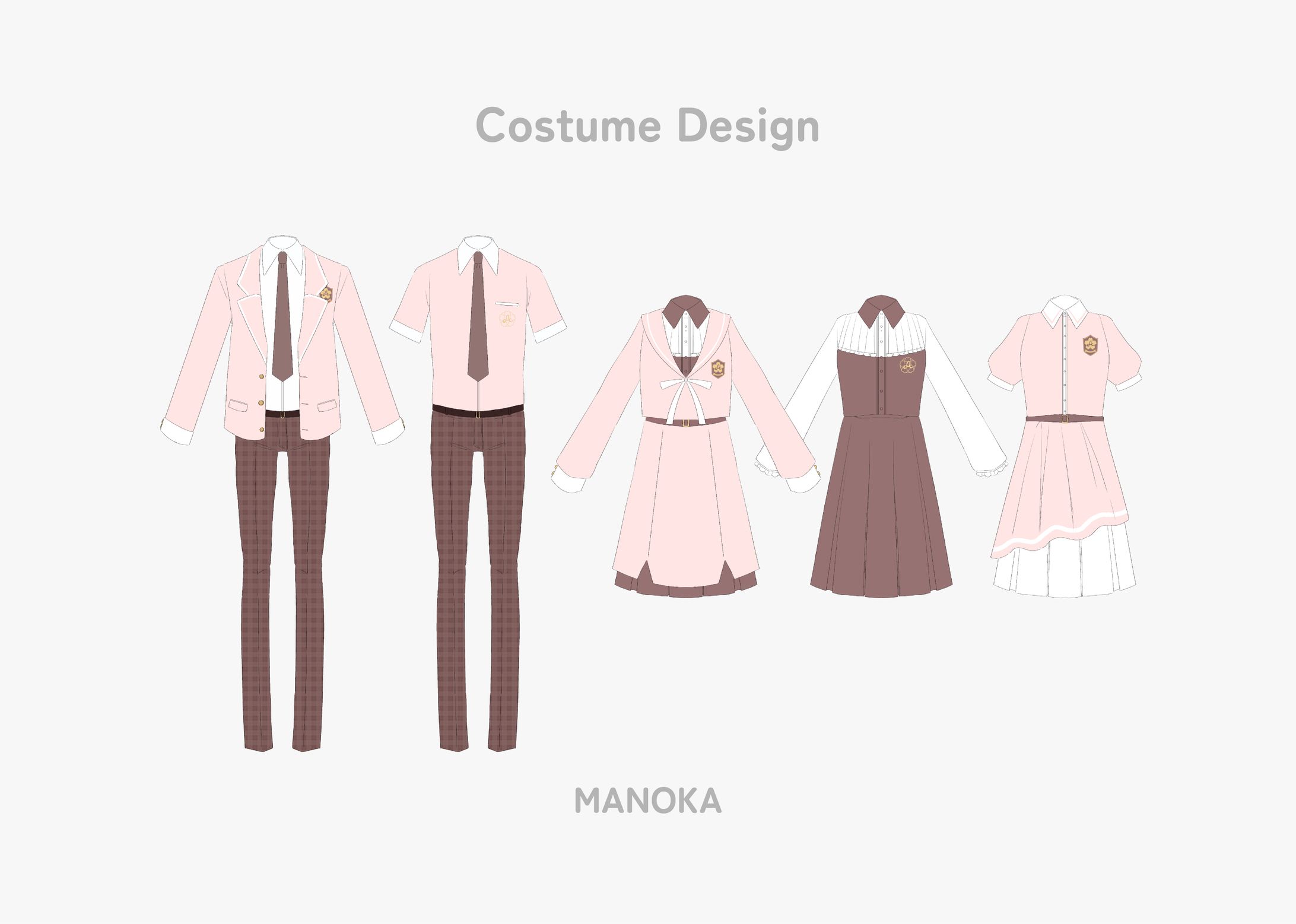 Costume Design／アコ学制服・ジャージ-1