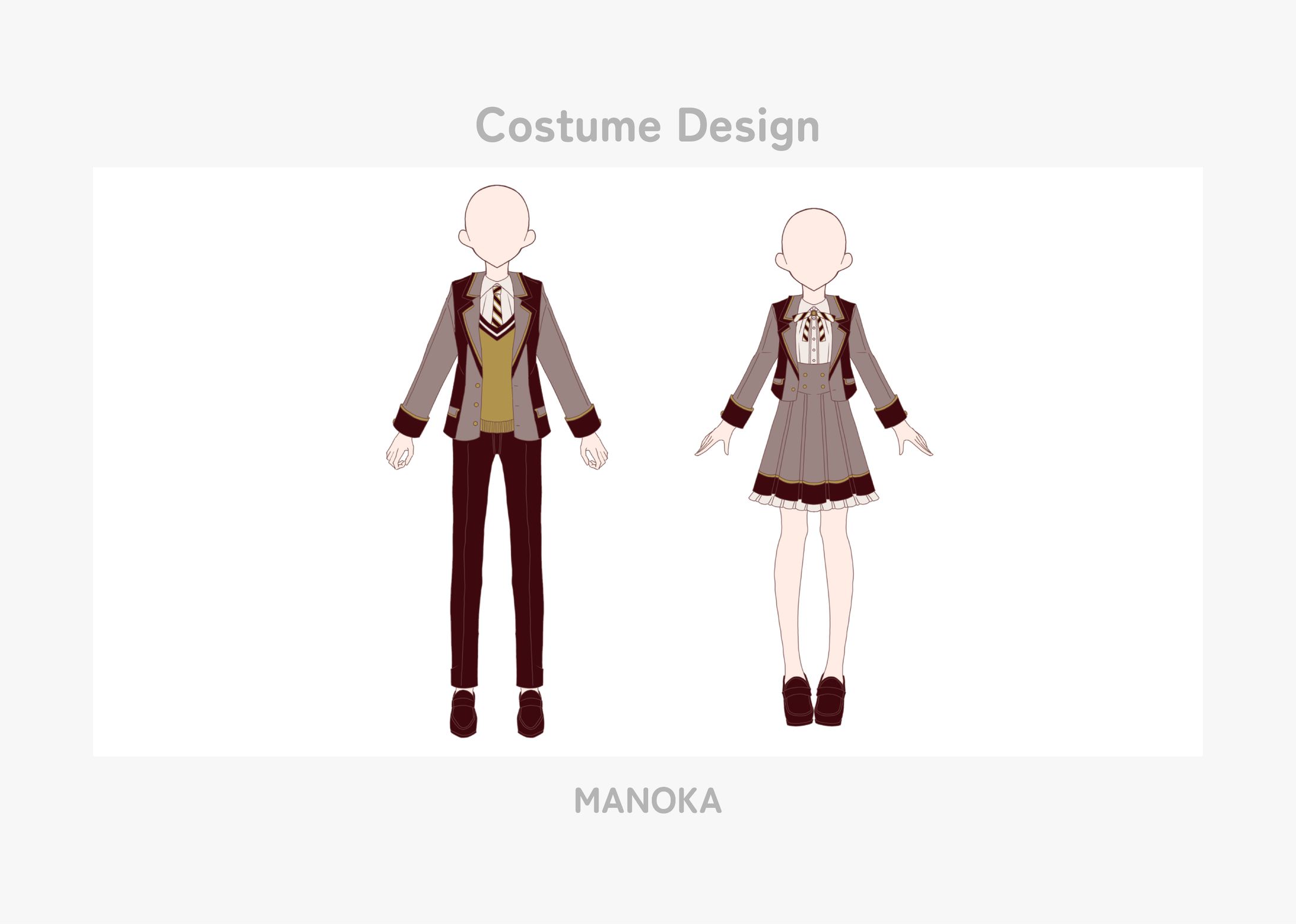 Costume Design／遠空高校制服⟡-1