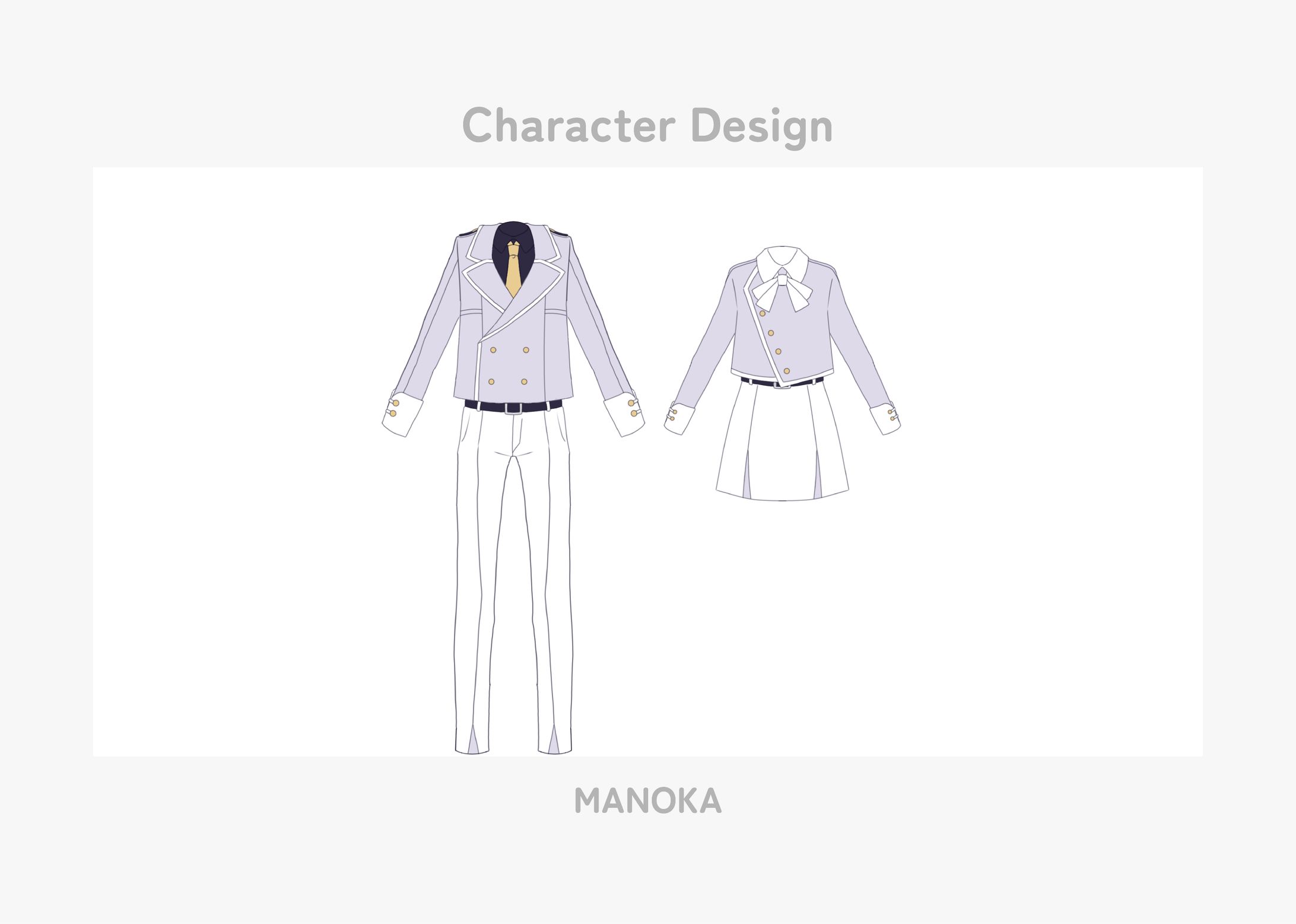 Costume Design／桜郷中学制服-1
