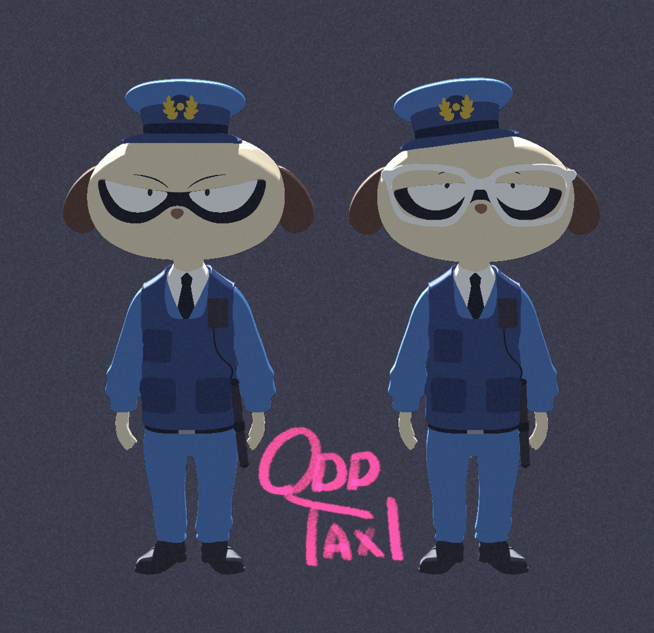 版権：『ODDTAXI／大門兄弟』-1