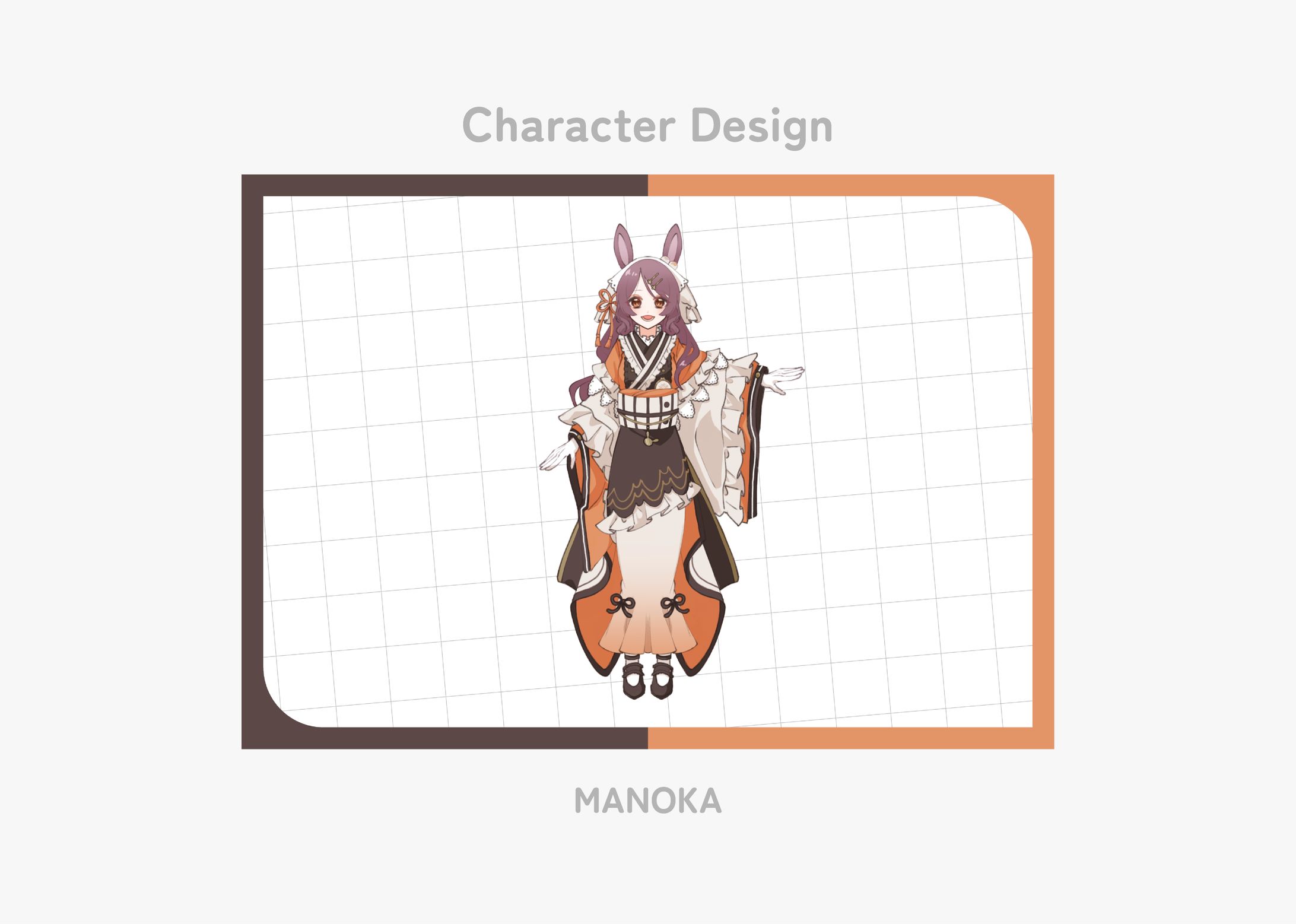 Character Design／秋うさぎ-1