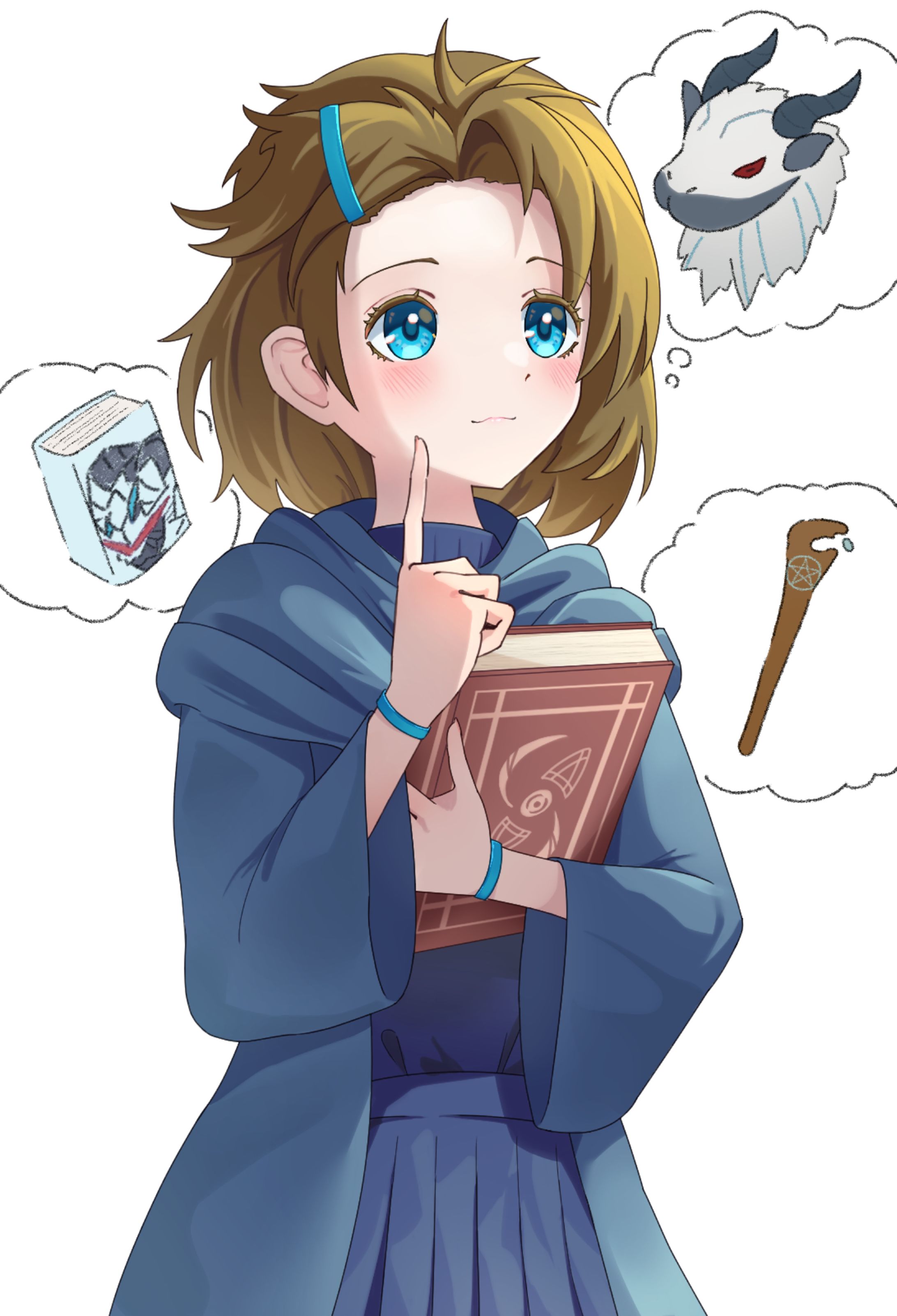 【創作イラスト】エルミ・腰上イラスト-1