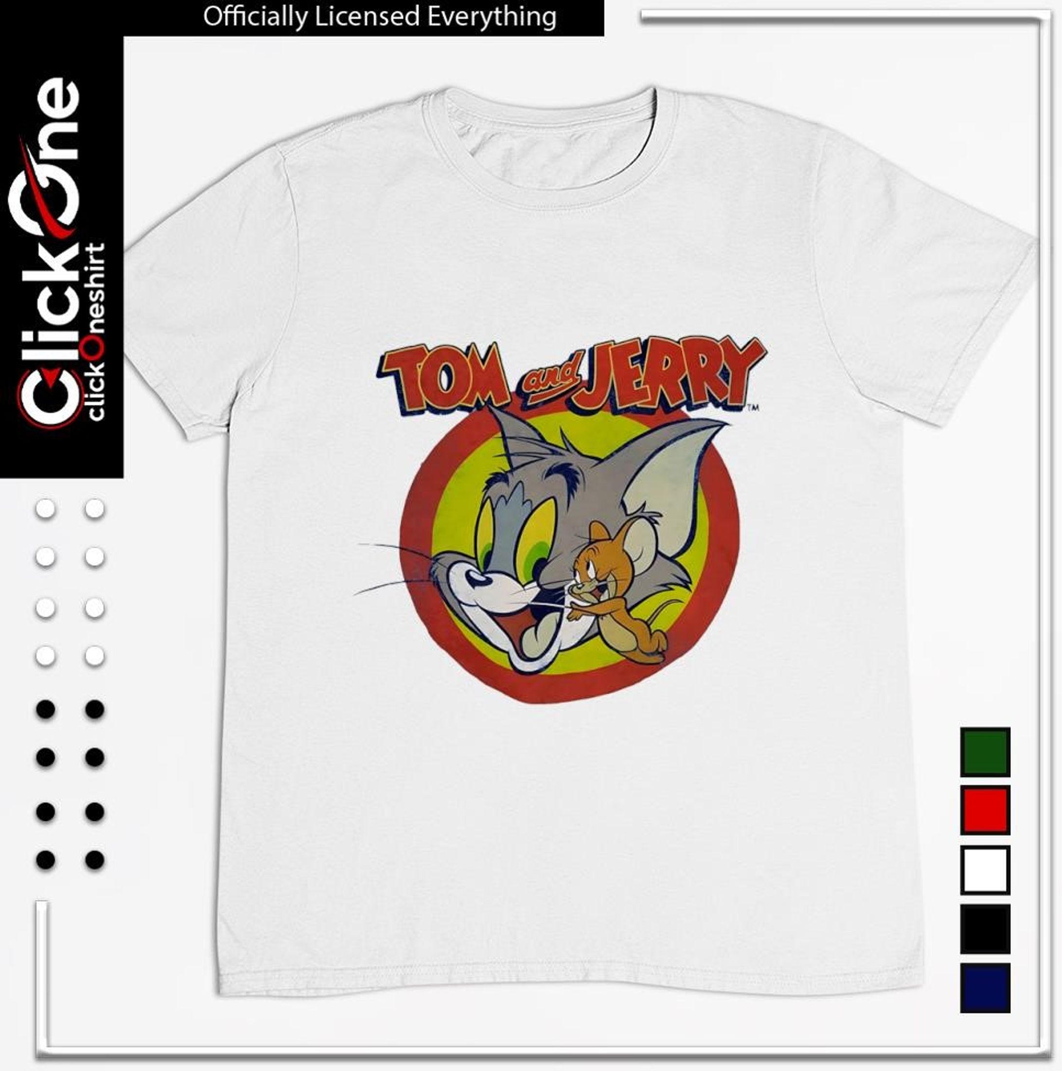 Classic Cartoon Meets Modern Streetwear Tee-1
