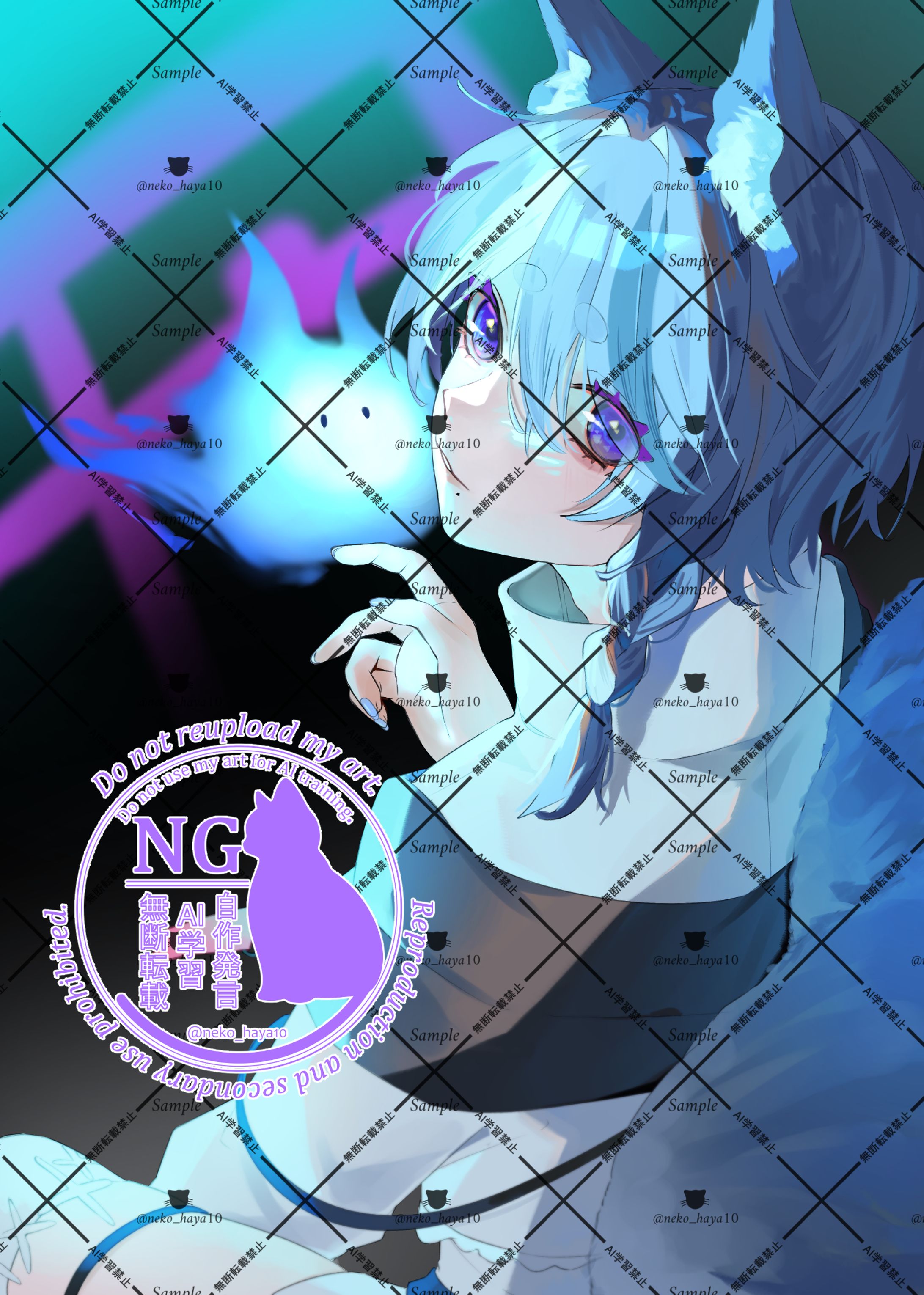 【一枚絵】狐々神たまも様　ご依頼-1