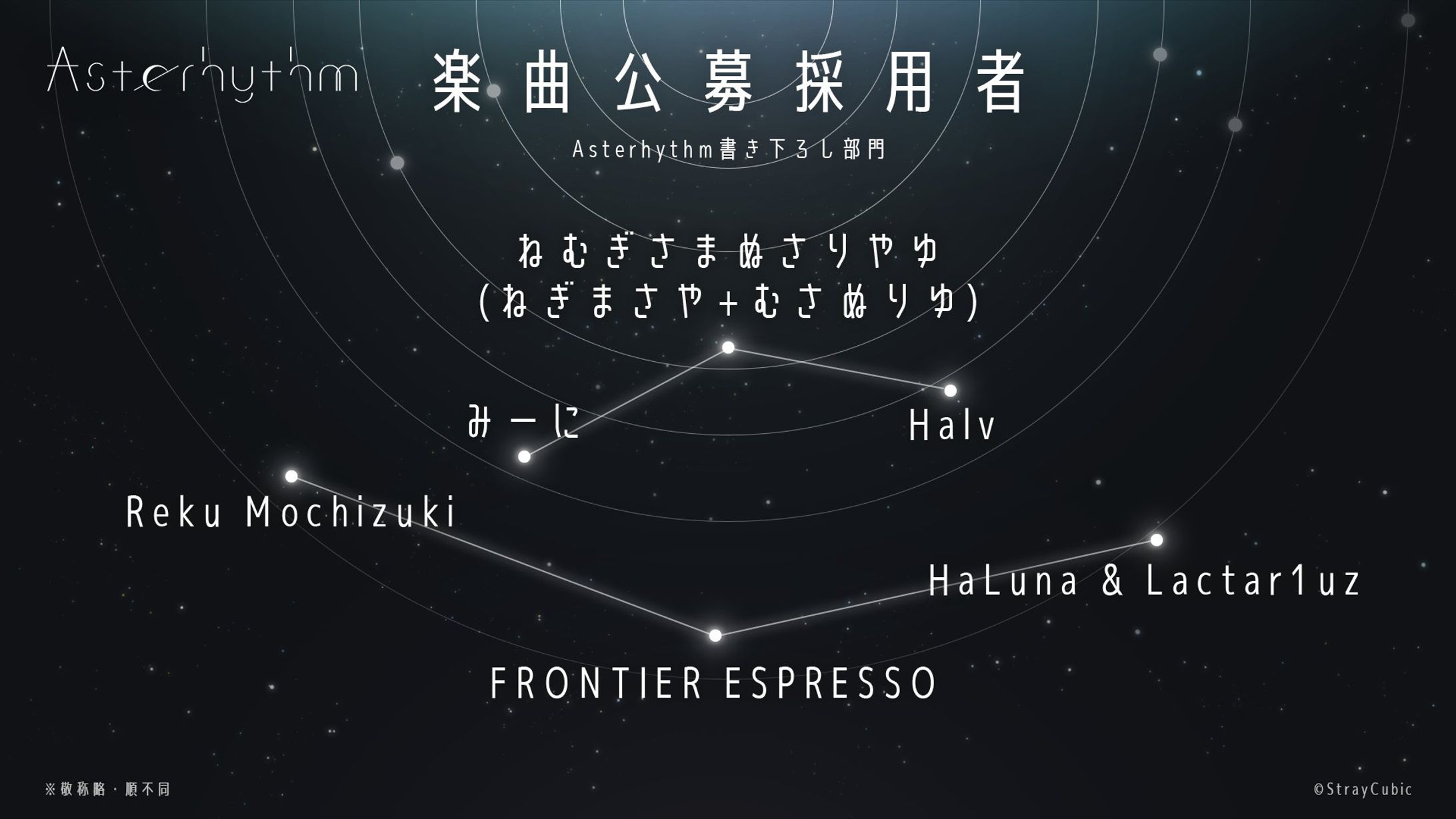 StrayCubic様『Asterhythm』公募採用-1