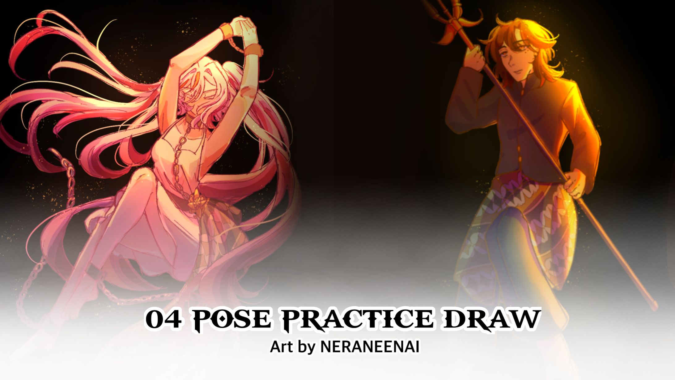 4 Pose Female & Male_Concept Art -1