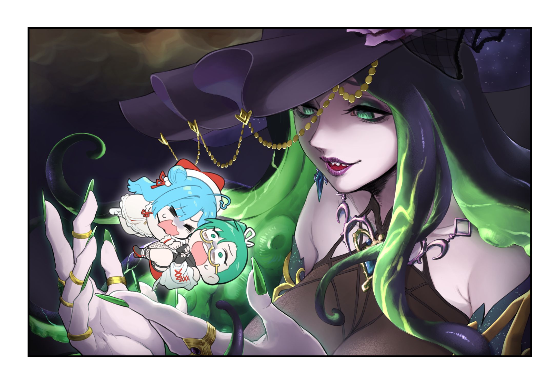 【FA】ミミすずイオホラー映画会-1