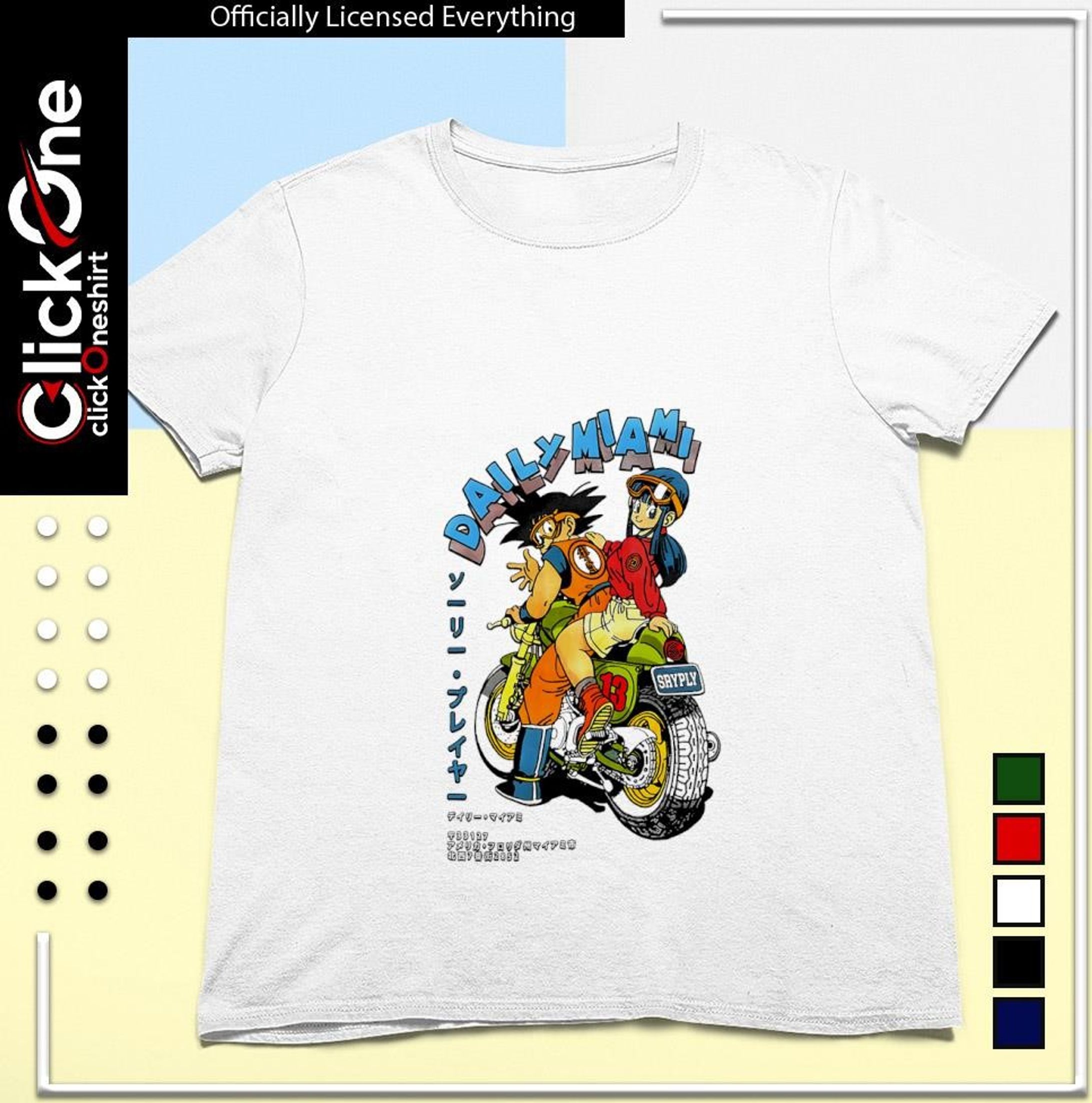 Retro Adventure Daily – Anime Editorial Tee-1