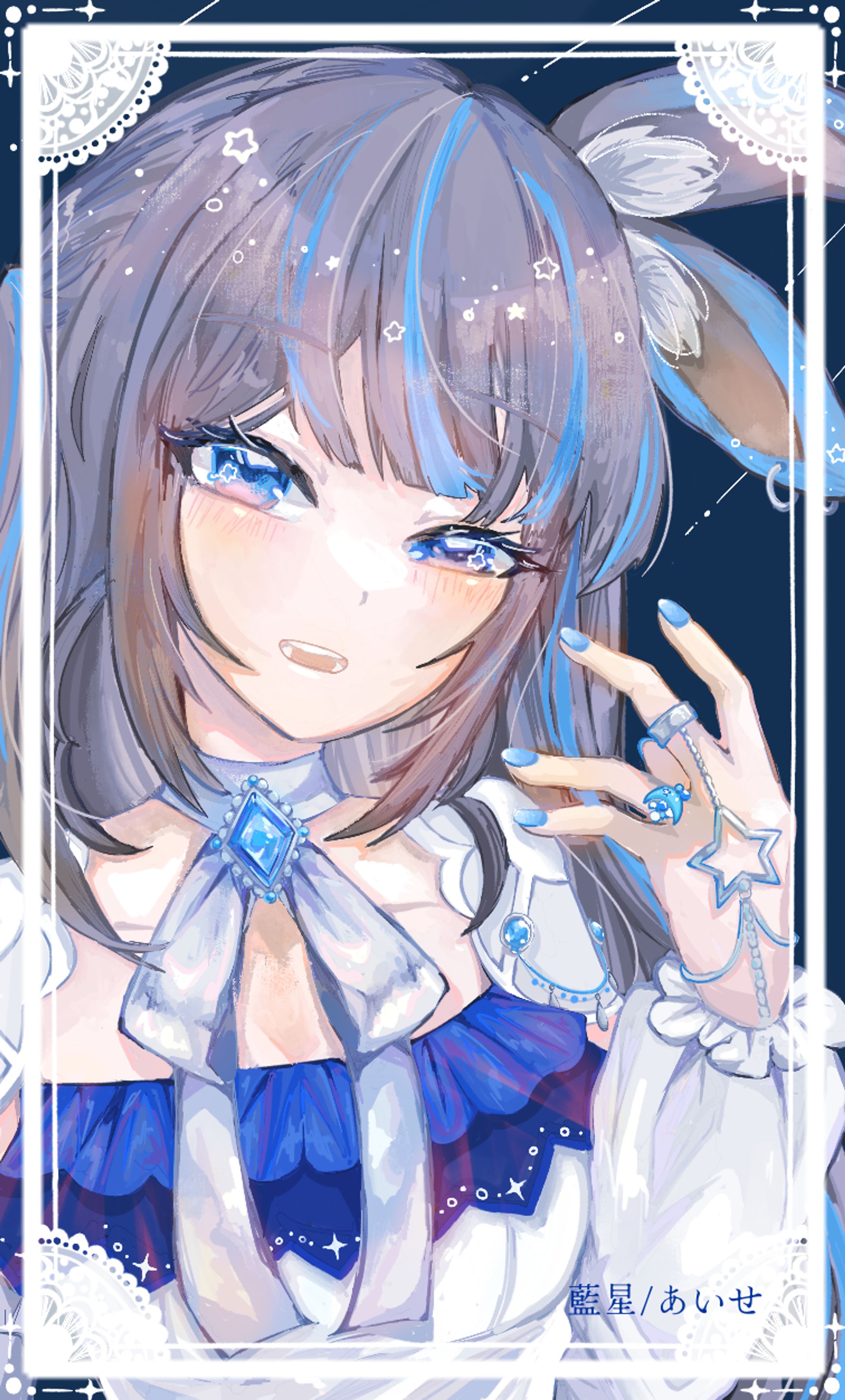 【一次創作】 セイラ (名刺用イラスト)-1