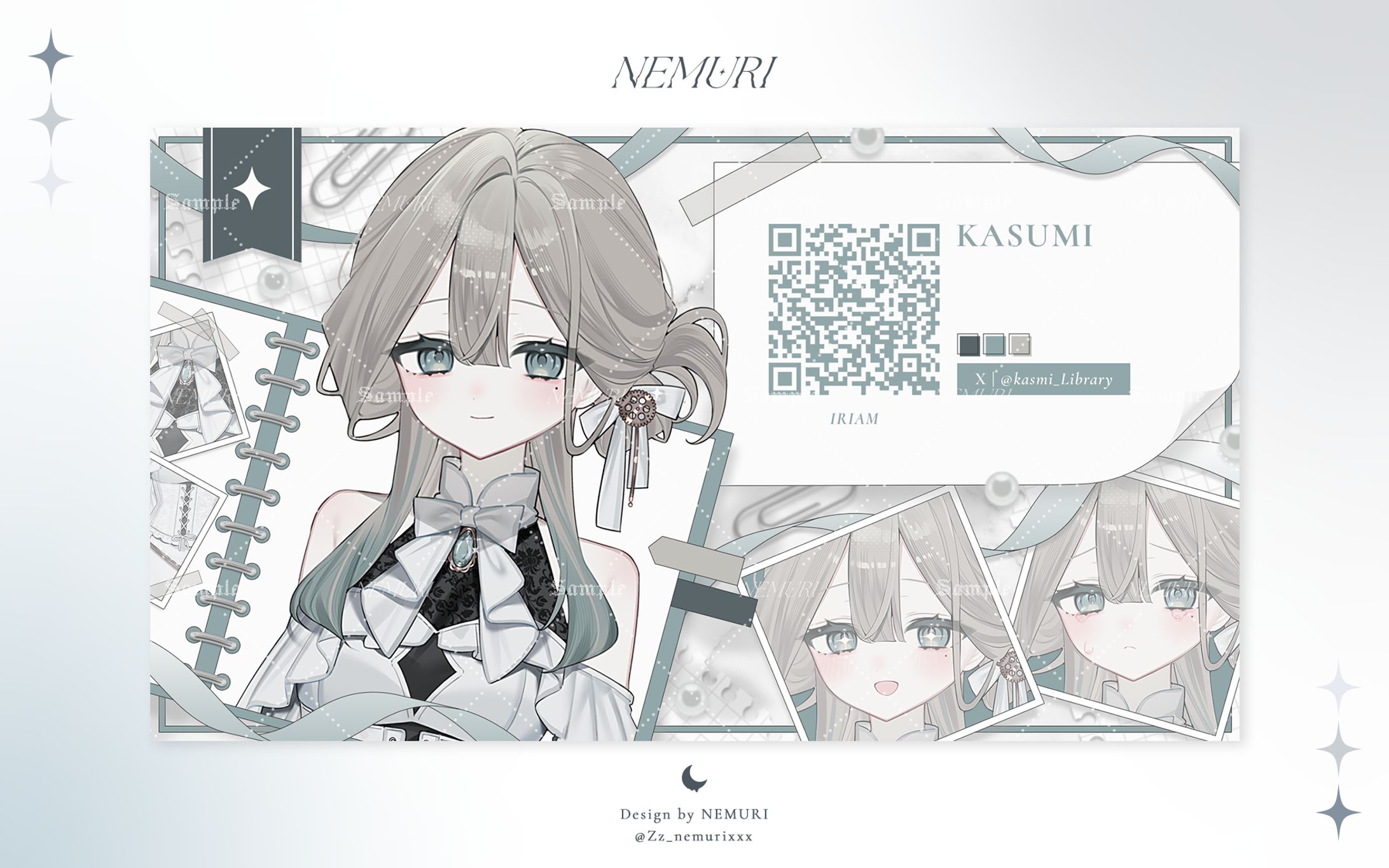 〖 量産依頼まとめ 〗𝐏𝐫𝐨𝐟𝐢𝐥𝐞 𝐂𝐚𝐫𝐝 ┊ 𝐍𝐨.𝟎𝟏-1