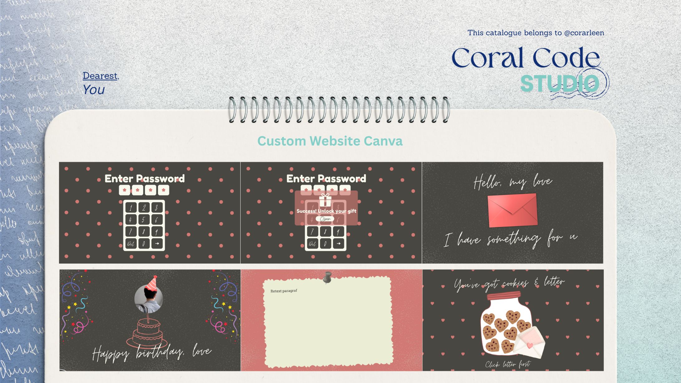 Web Canva with Password -1