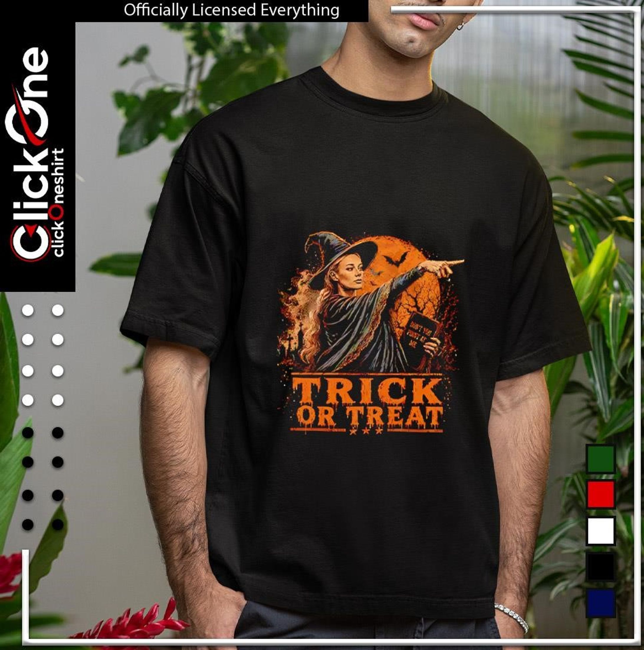 Court of Spells – Halloween Hoops Tee-1