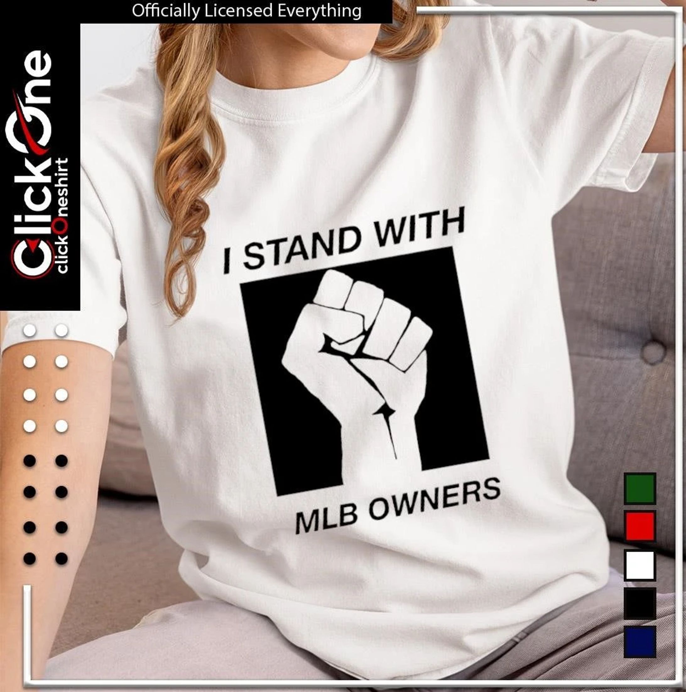Baseball Voices – The Business of the Game Tee-1