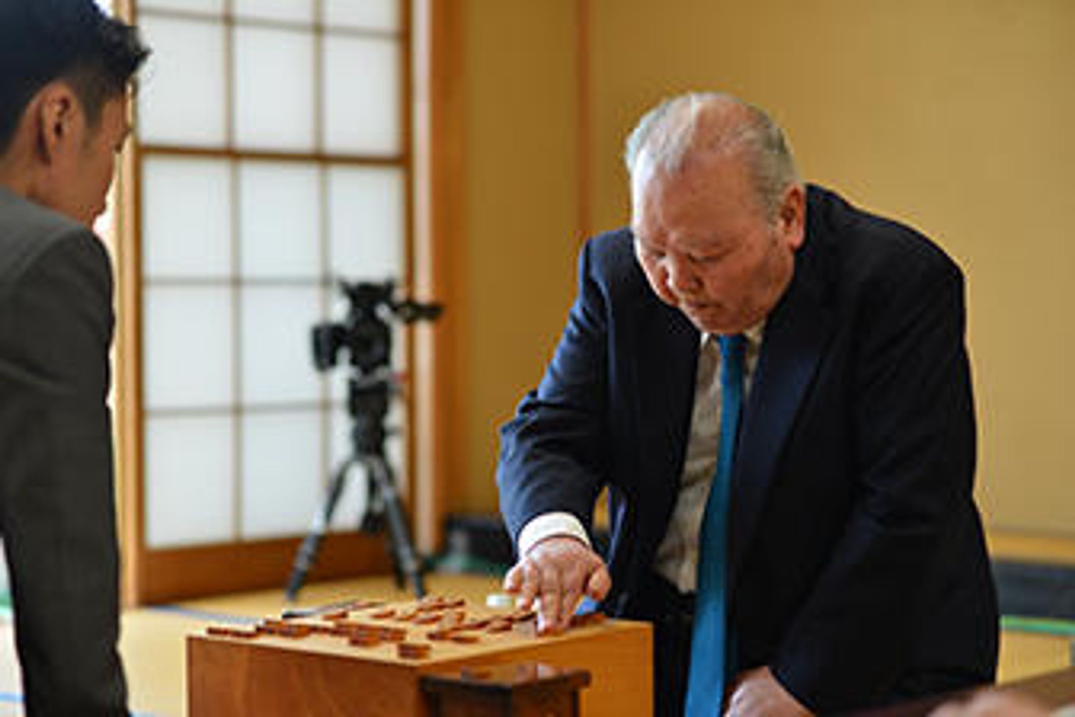 【ライティング】加藤一二三九段、引退試合-1