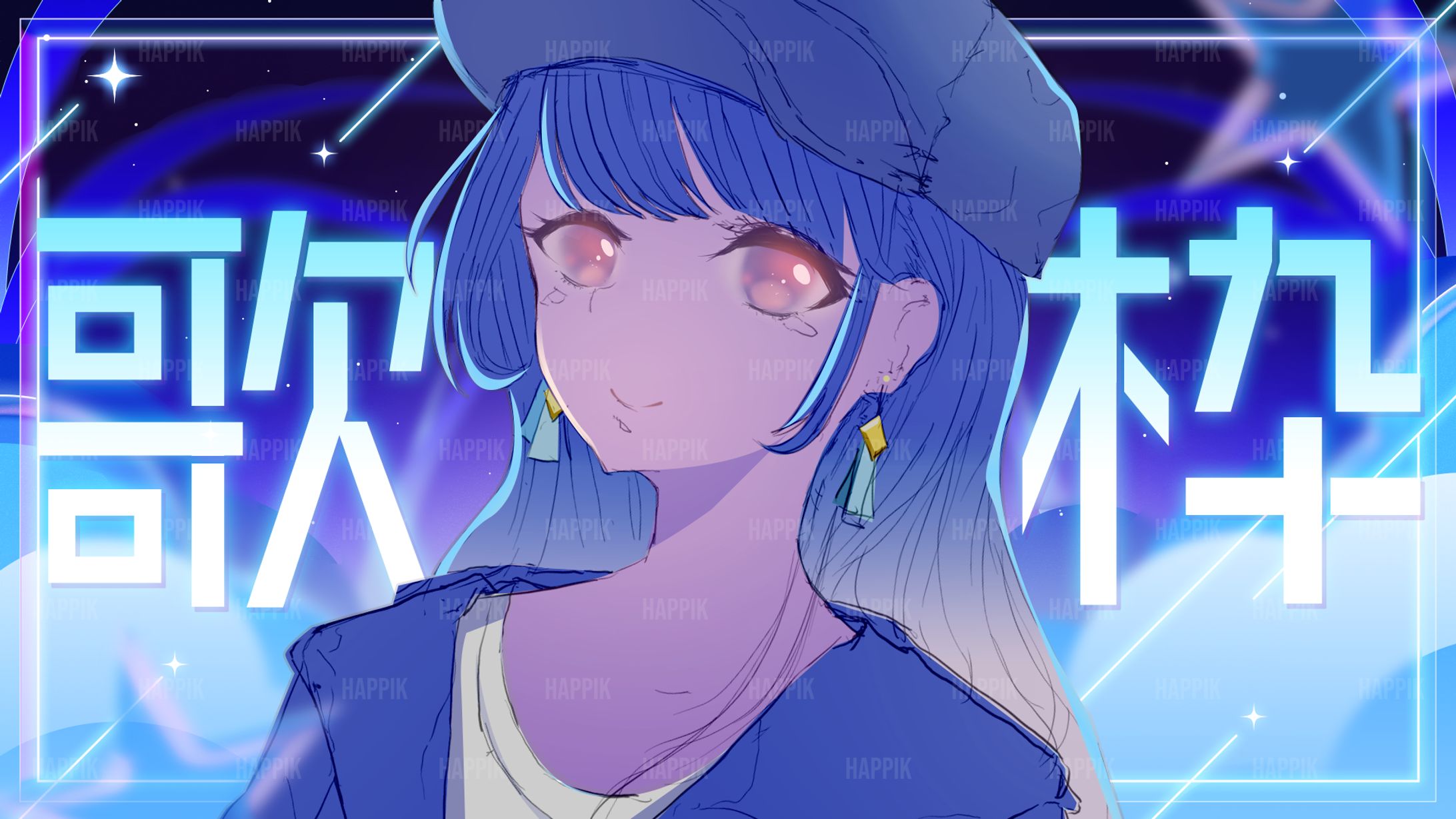 Vtuber　配信デザイン一式-1