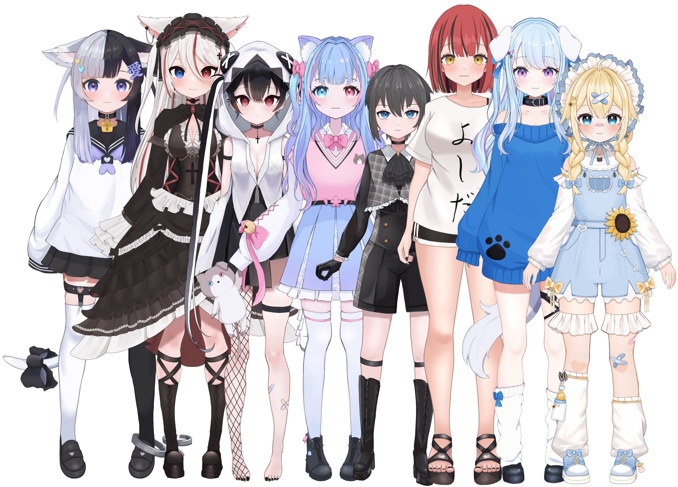 VTuberモデル イラスト-1