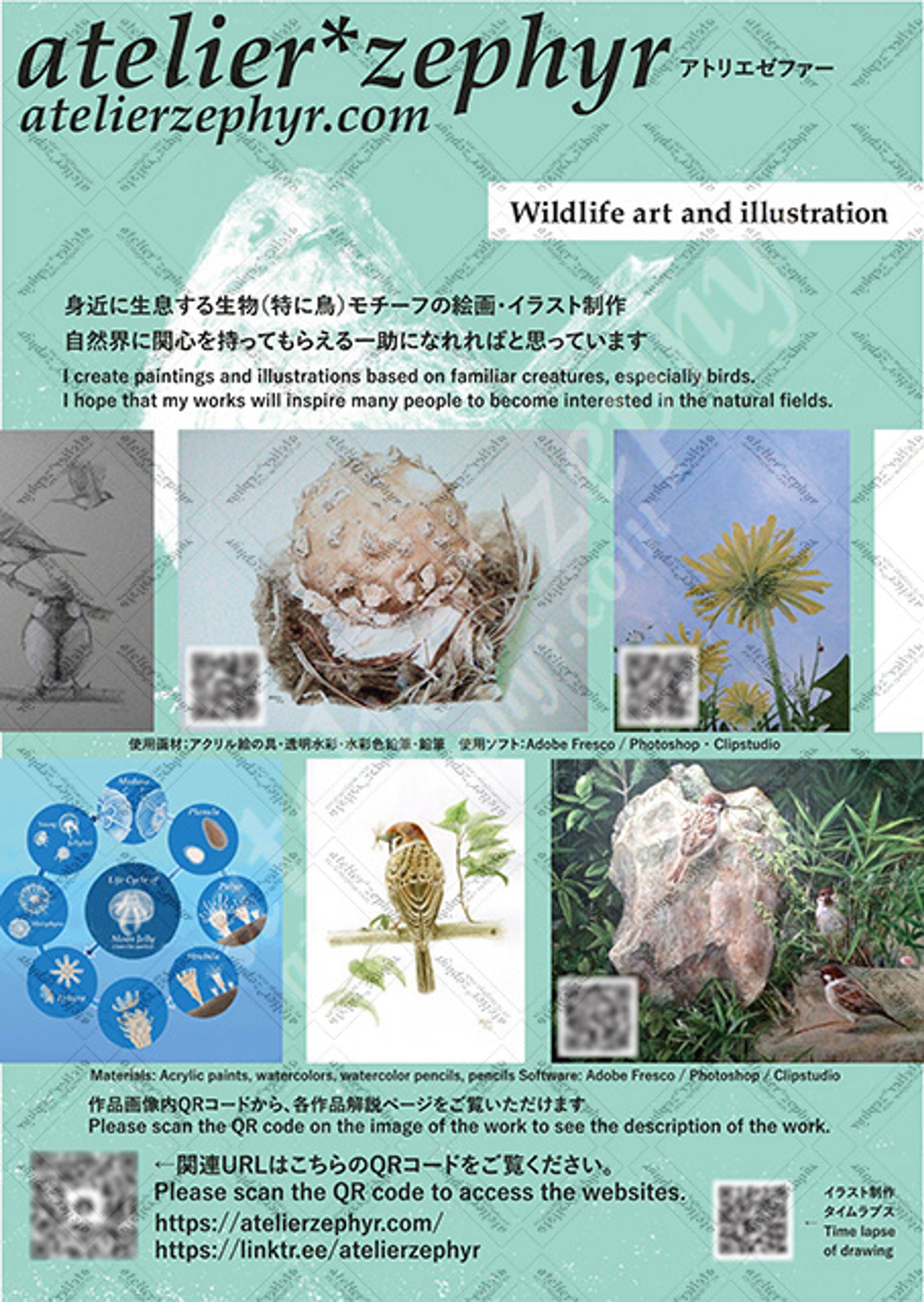 日本分子生物学会年会特別企画「サイエンスイラストレーターのお仕事展」-1