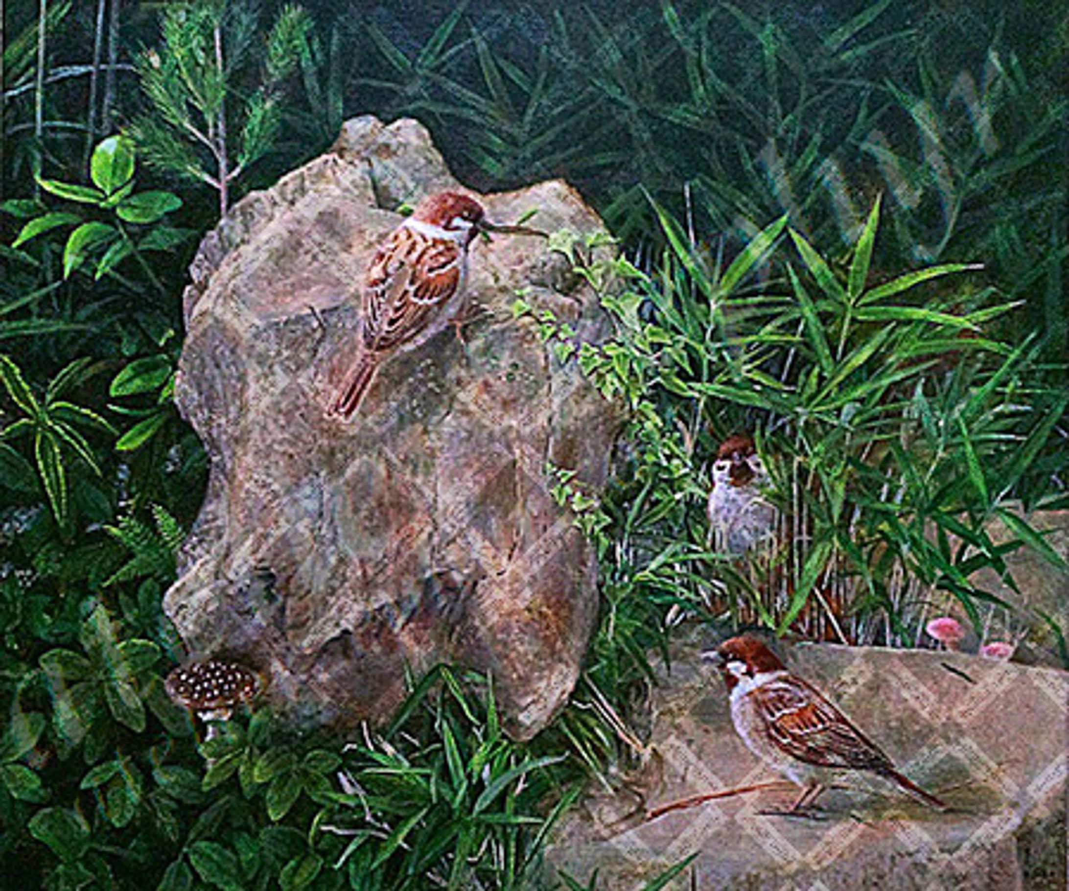 茂みにて / In the bush-1