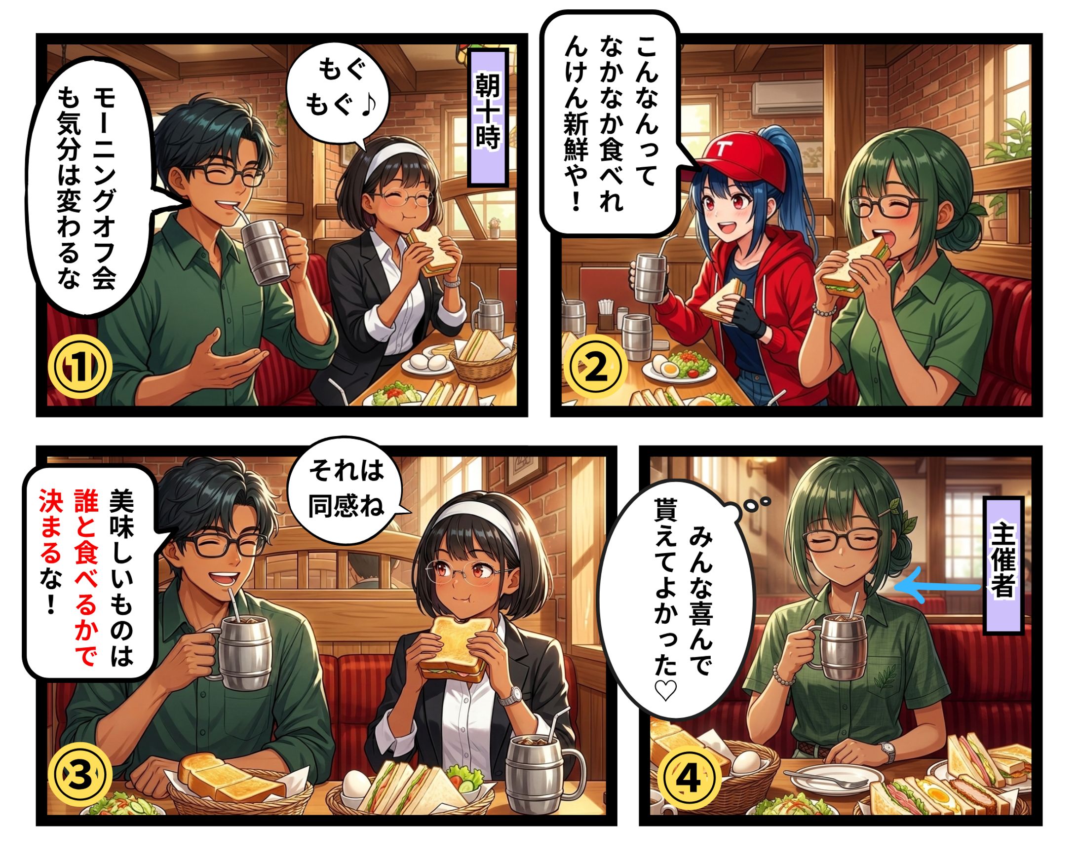 みんなでモーニングオフ会-1