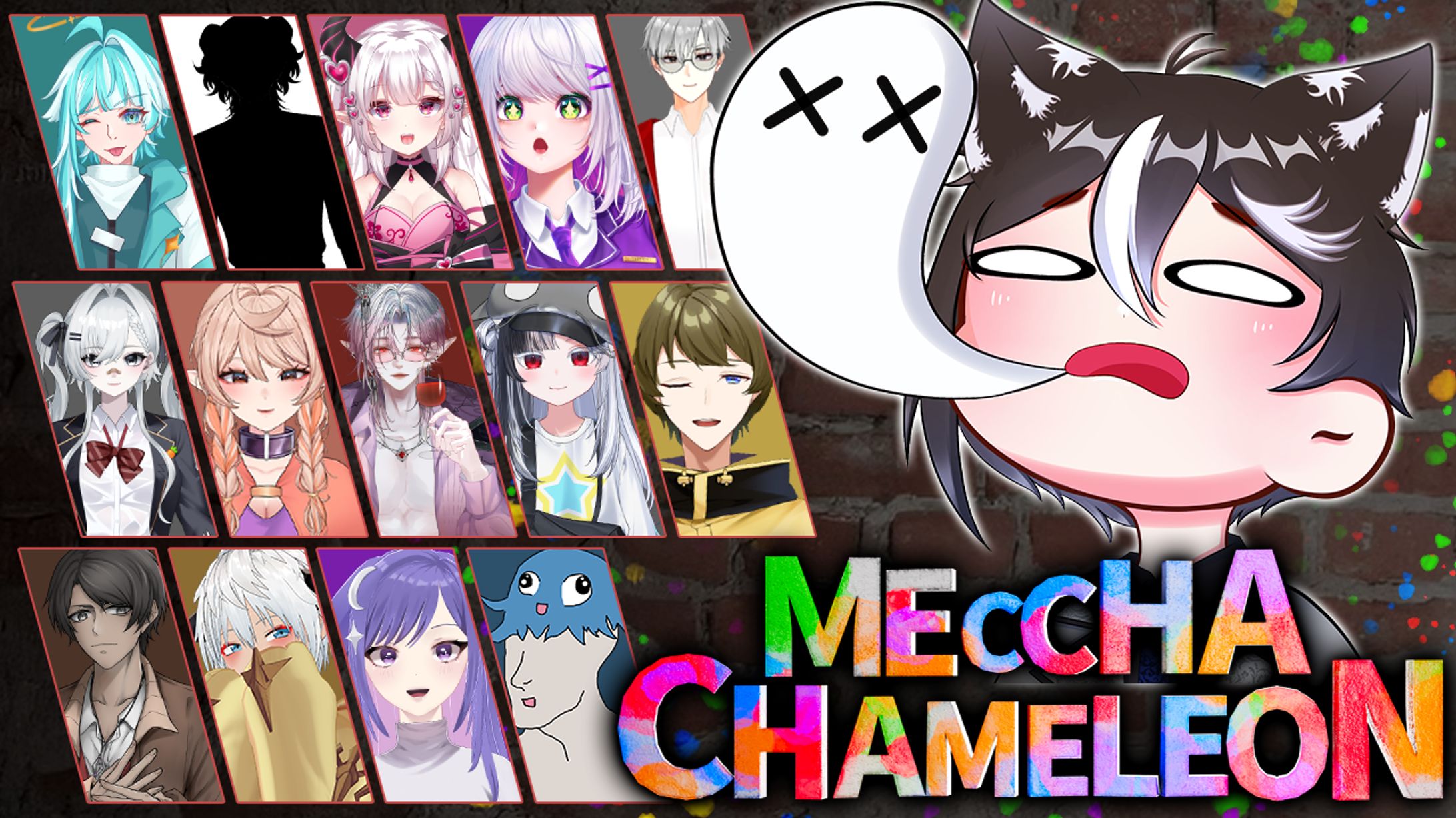 【Commission Works】Thumbnail Design Meccha Chameleon Collab-1