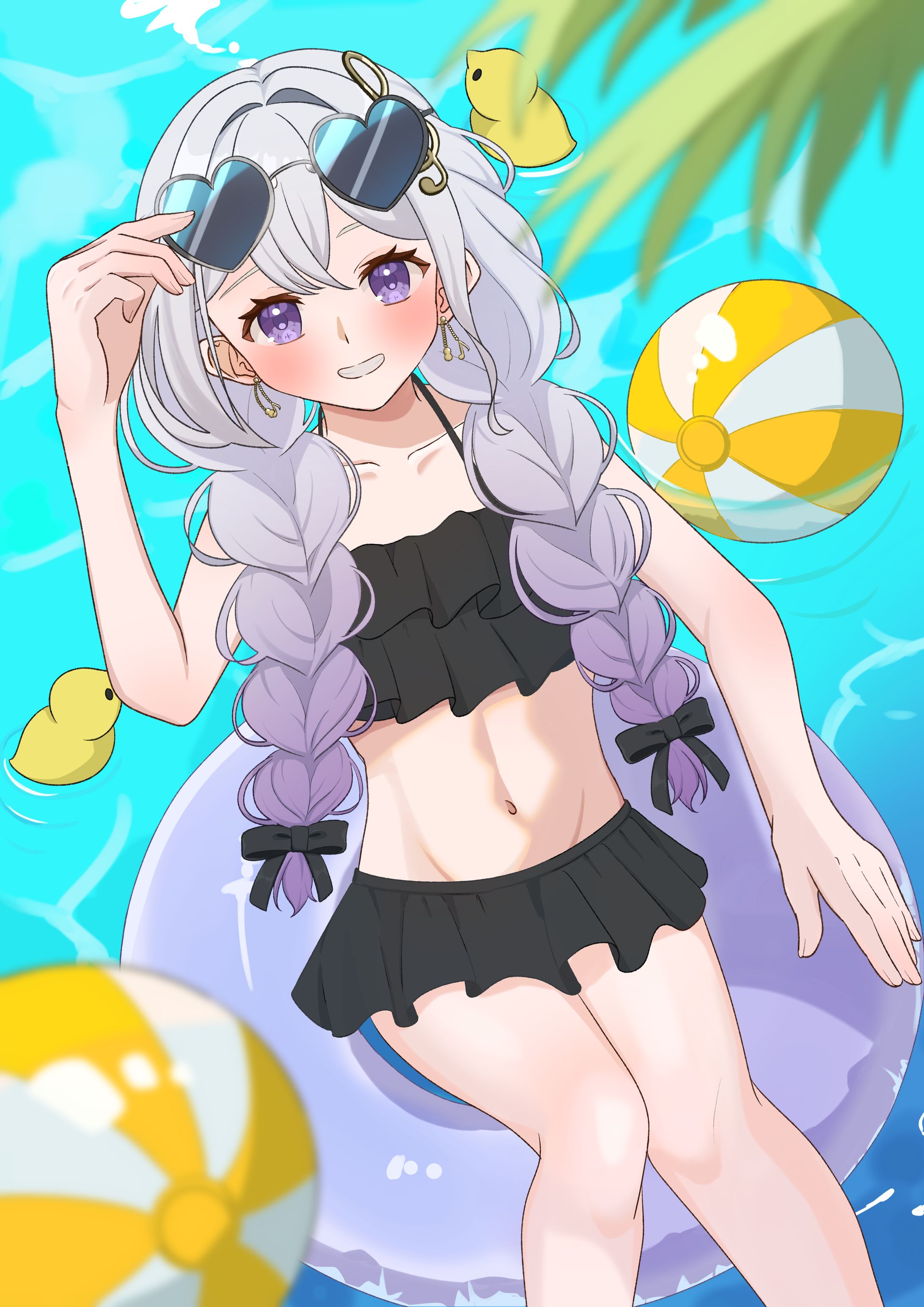 【ご依頼】神月紫音様　夏量産イラスト-1