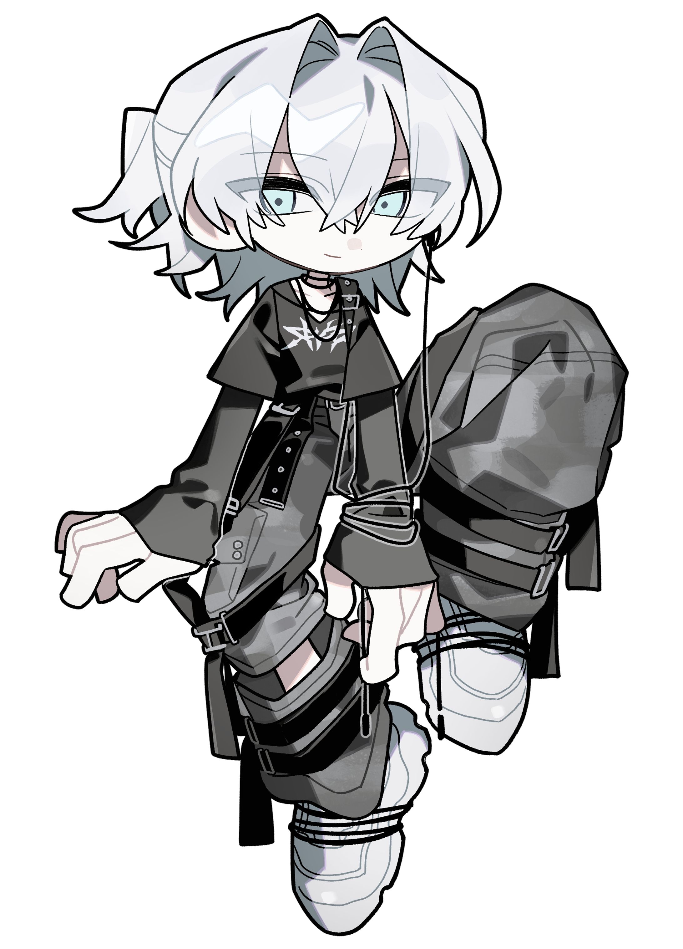 グッズ用デフォルメイラスト-1