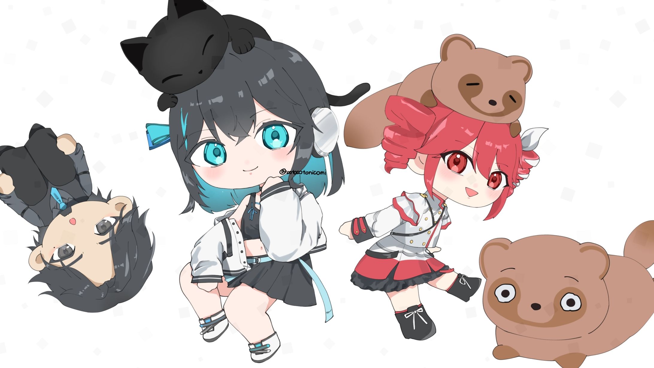 「とらぬたぬきの皮算用」MVイラスト-1