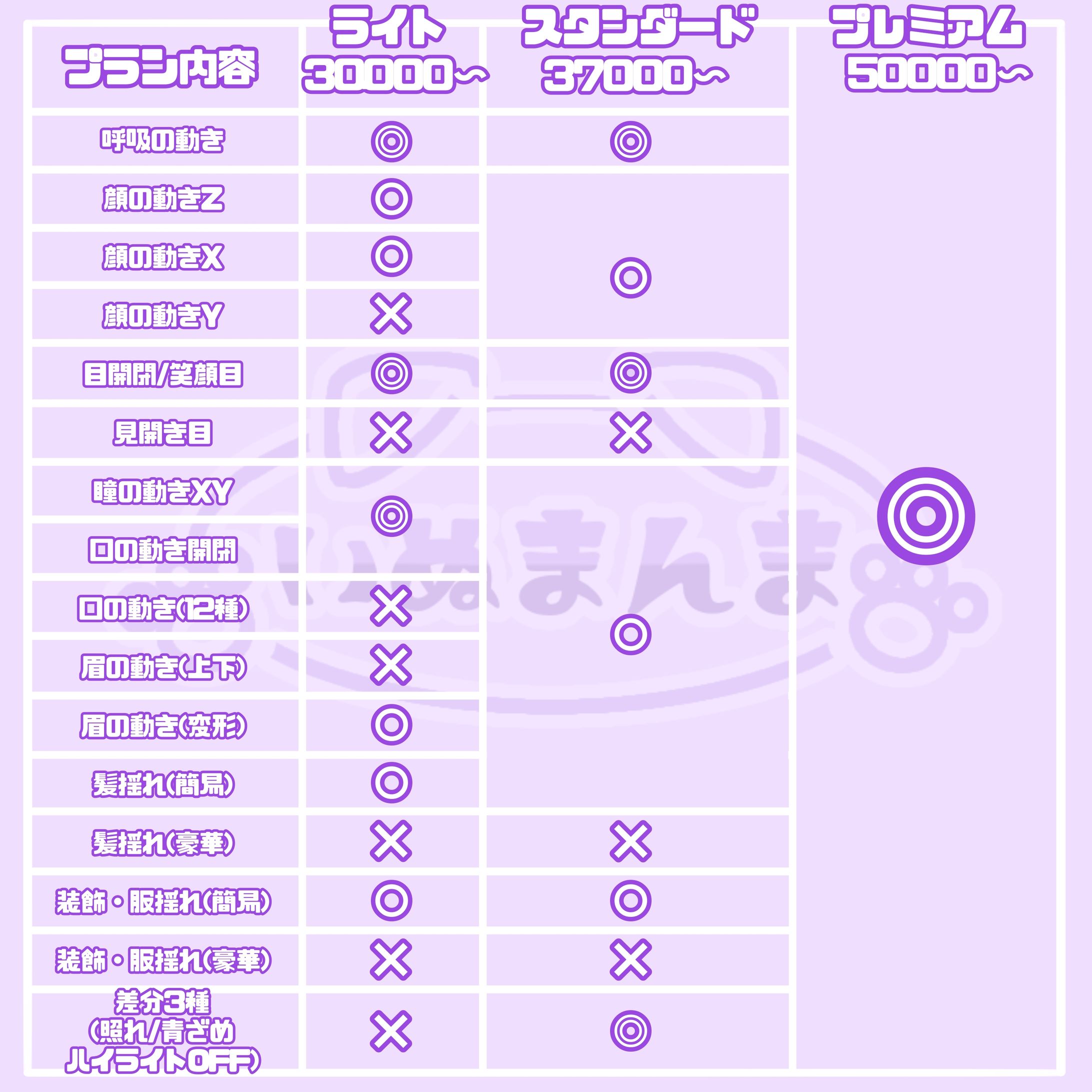 料金表-1