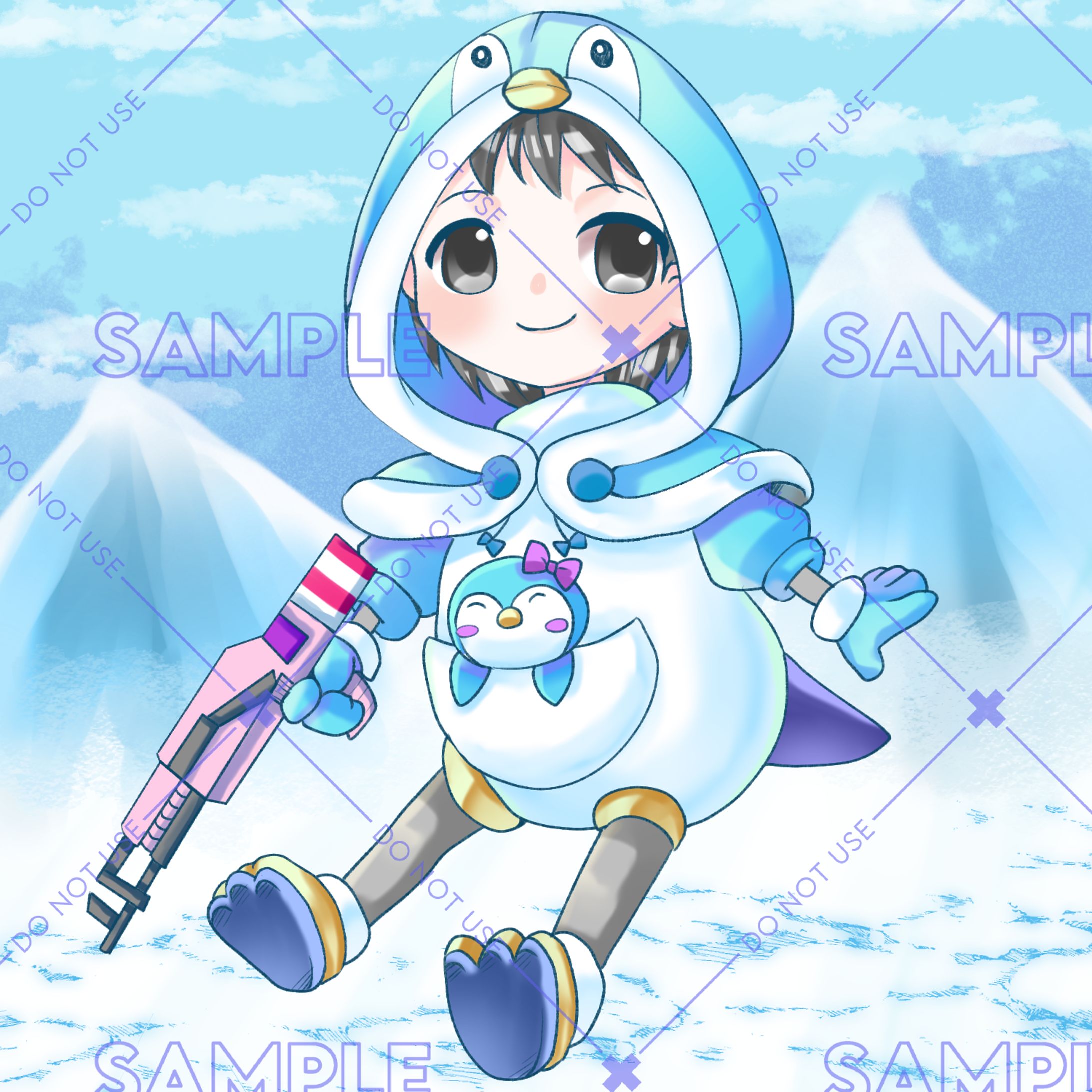 SKIMA制作物（SDイラスト）-1