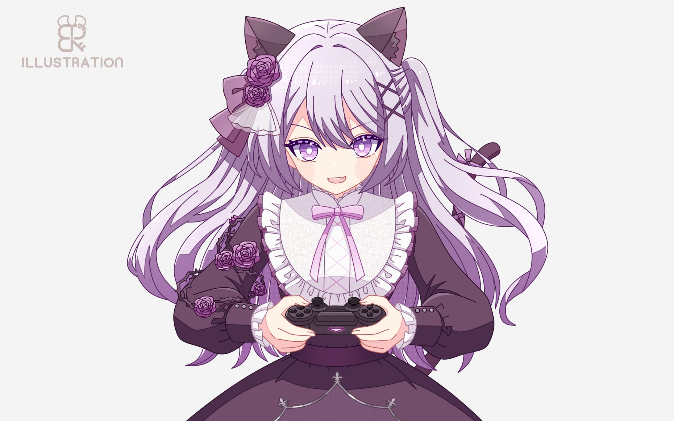 紫藤みく様│イラスト-1
