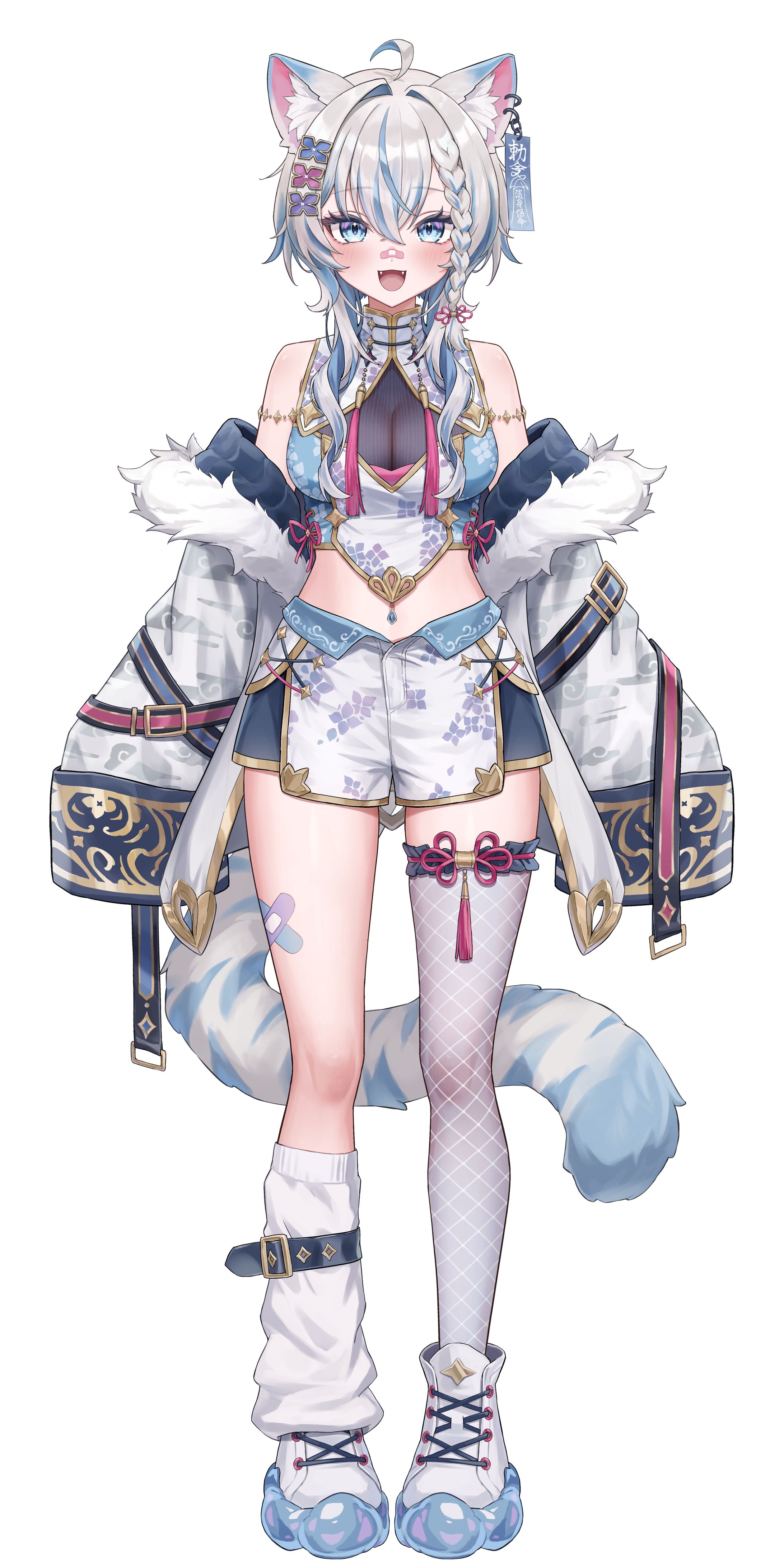 【お仕事】あめ様 キャラデザ～Live2Dモデリングまで-1