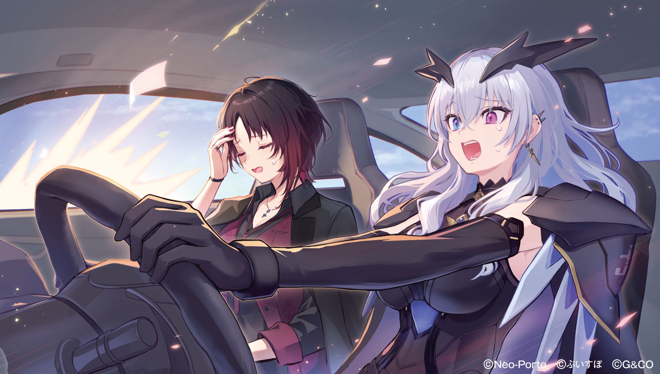 TCGカードイラスト【Xross Stars】-1