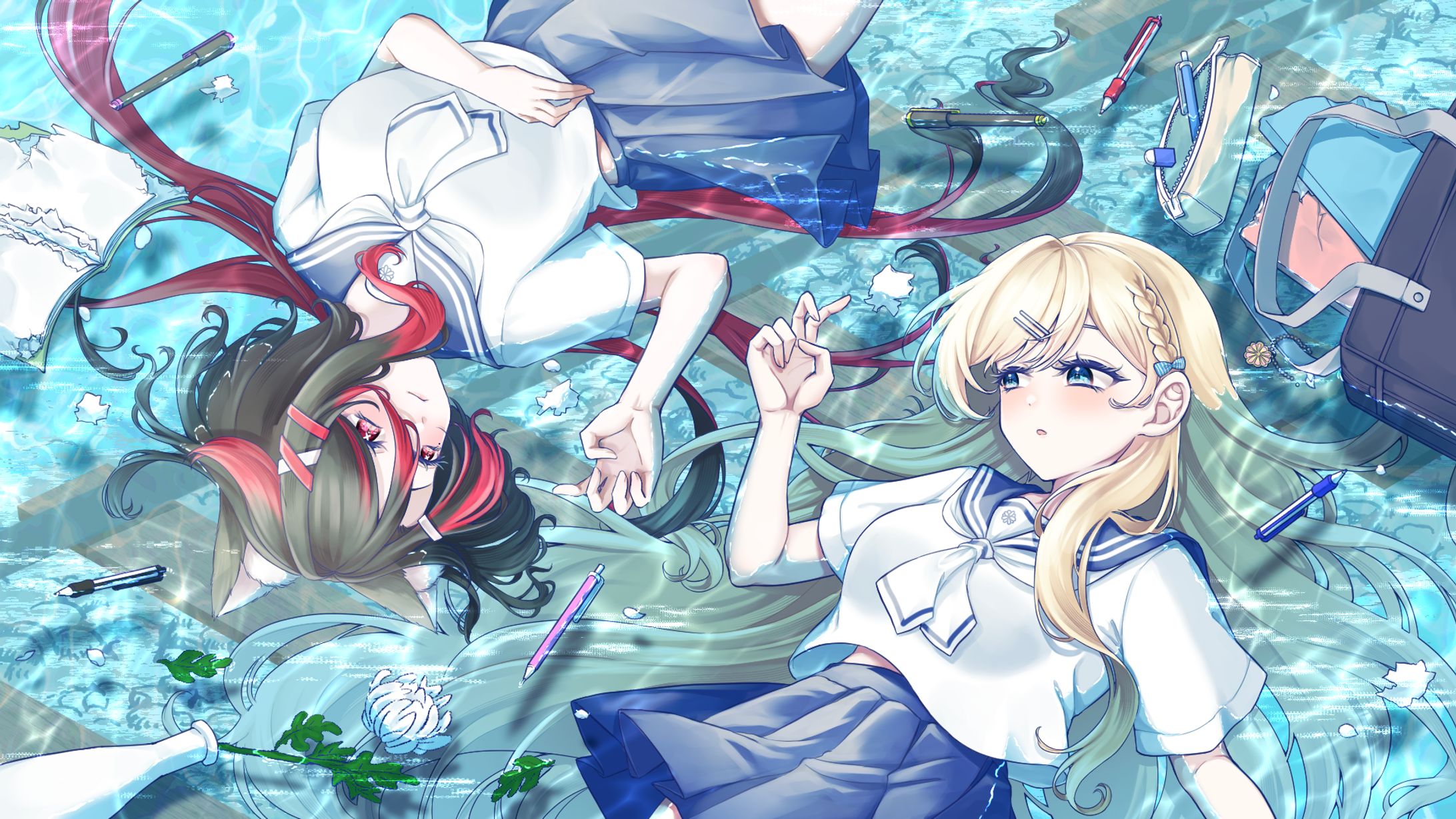 【歌ってみた】少女レイ イラスト-1