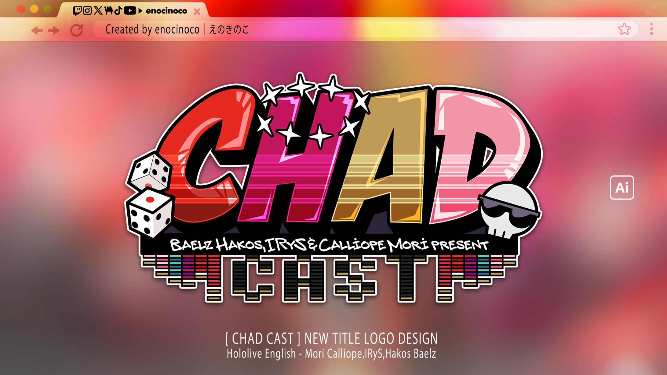 TITLE LOGO｜Mori Calliope, IRyS, Hakos Baelz-1