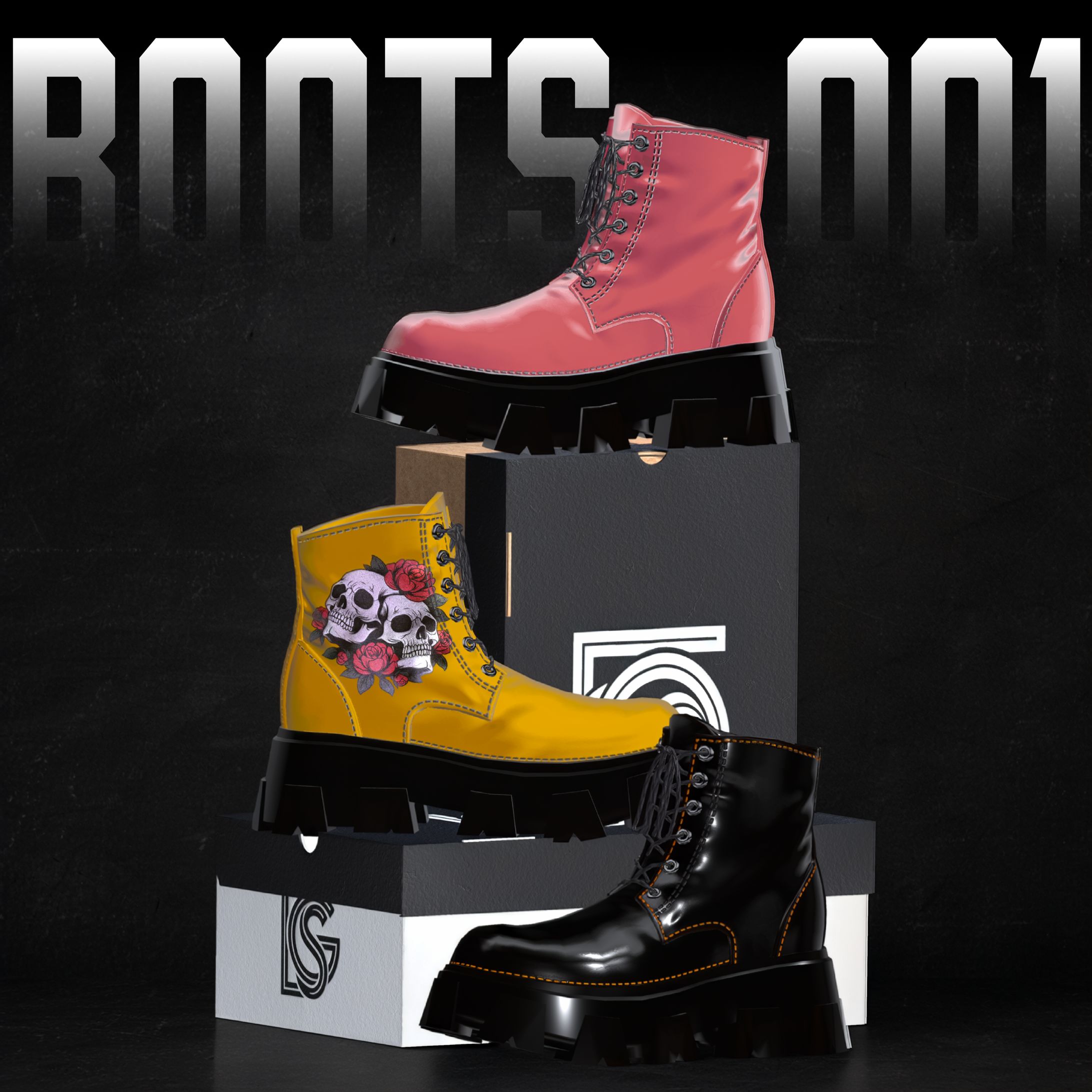 【17アバター対応】boots_001-1