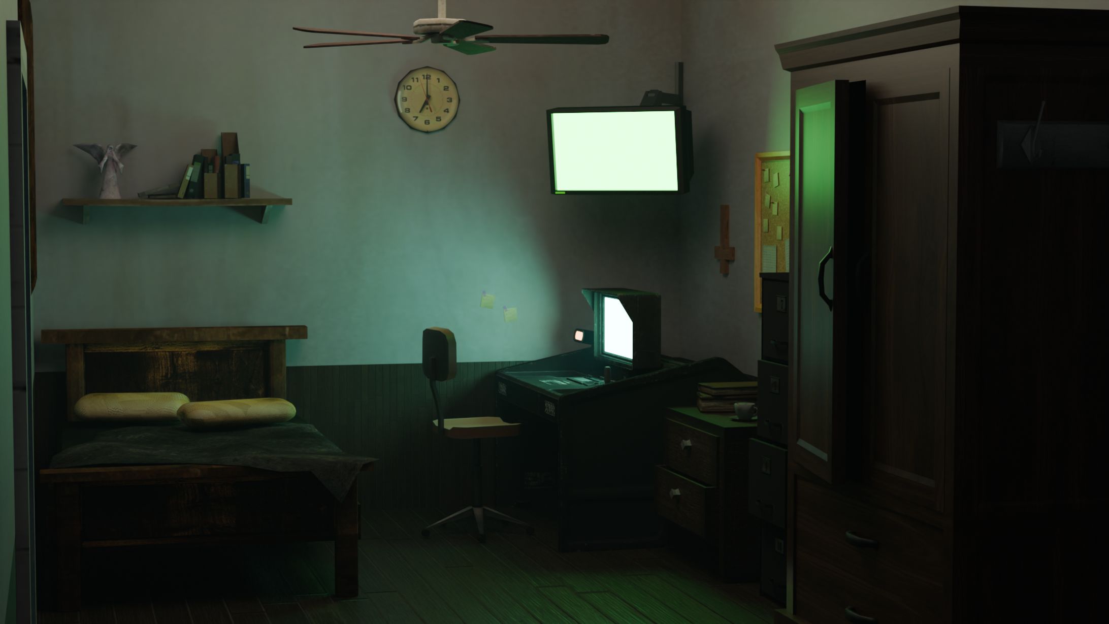 father idris fane's personal quarters-1