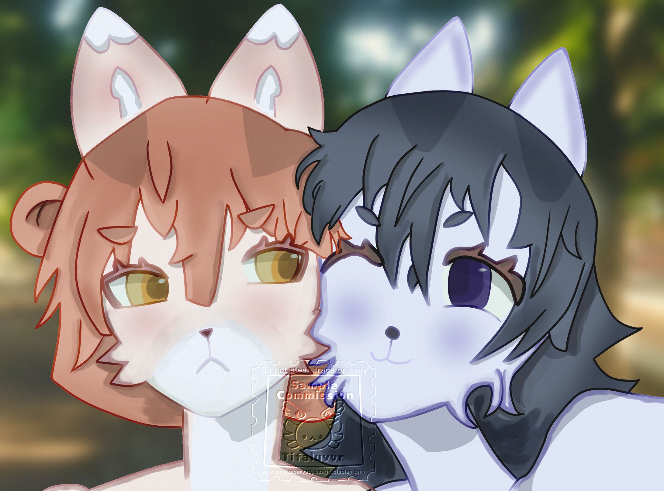mimī and suna (ocs)-1