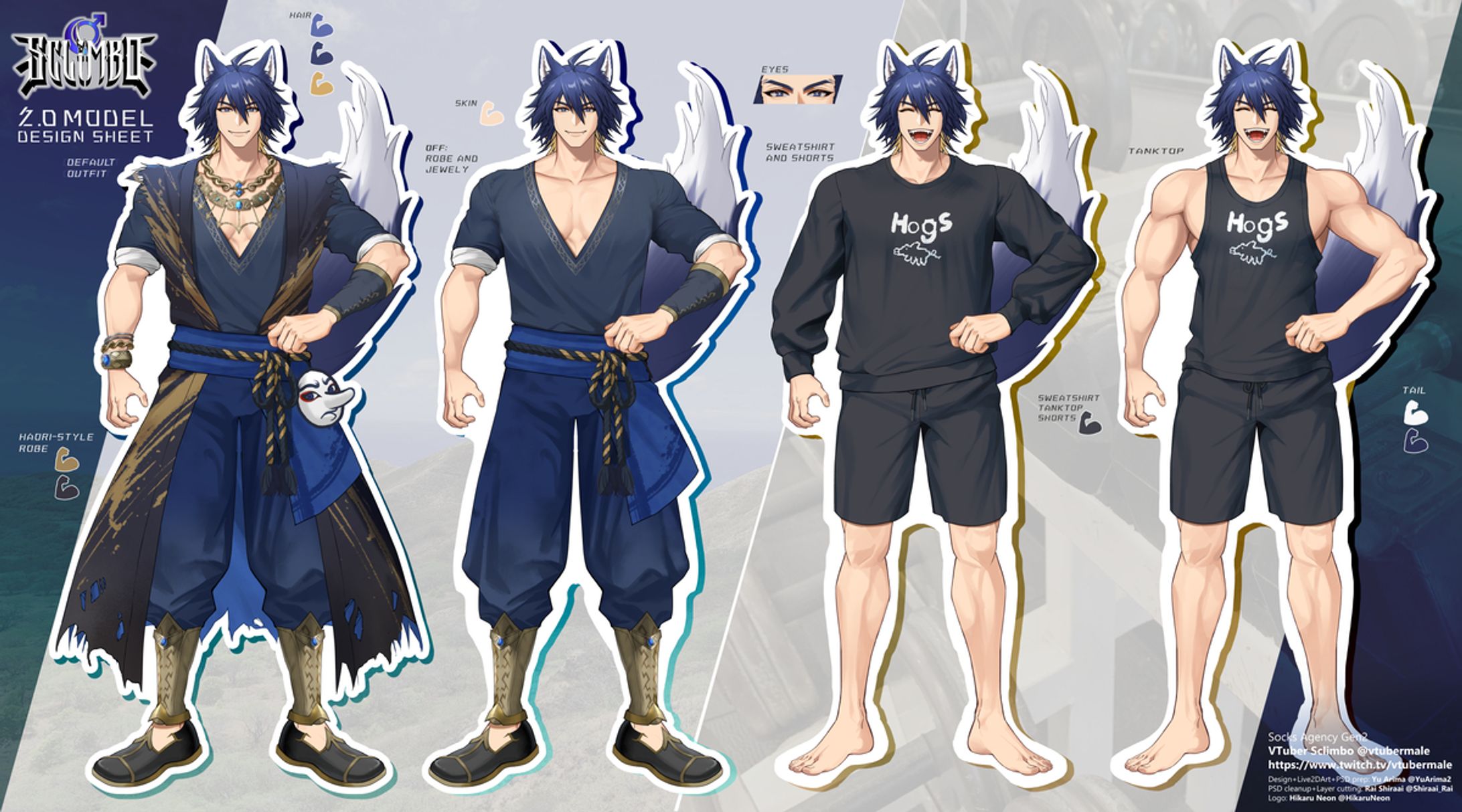 ご依頼: SVA Gen2 VTuber Sclimbo 2.0 Model-1