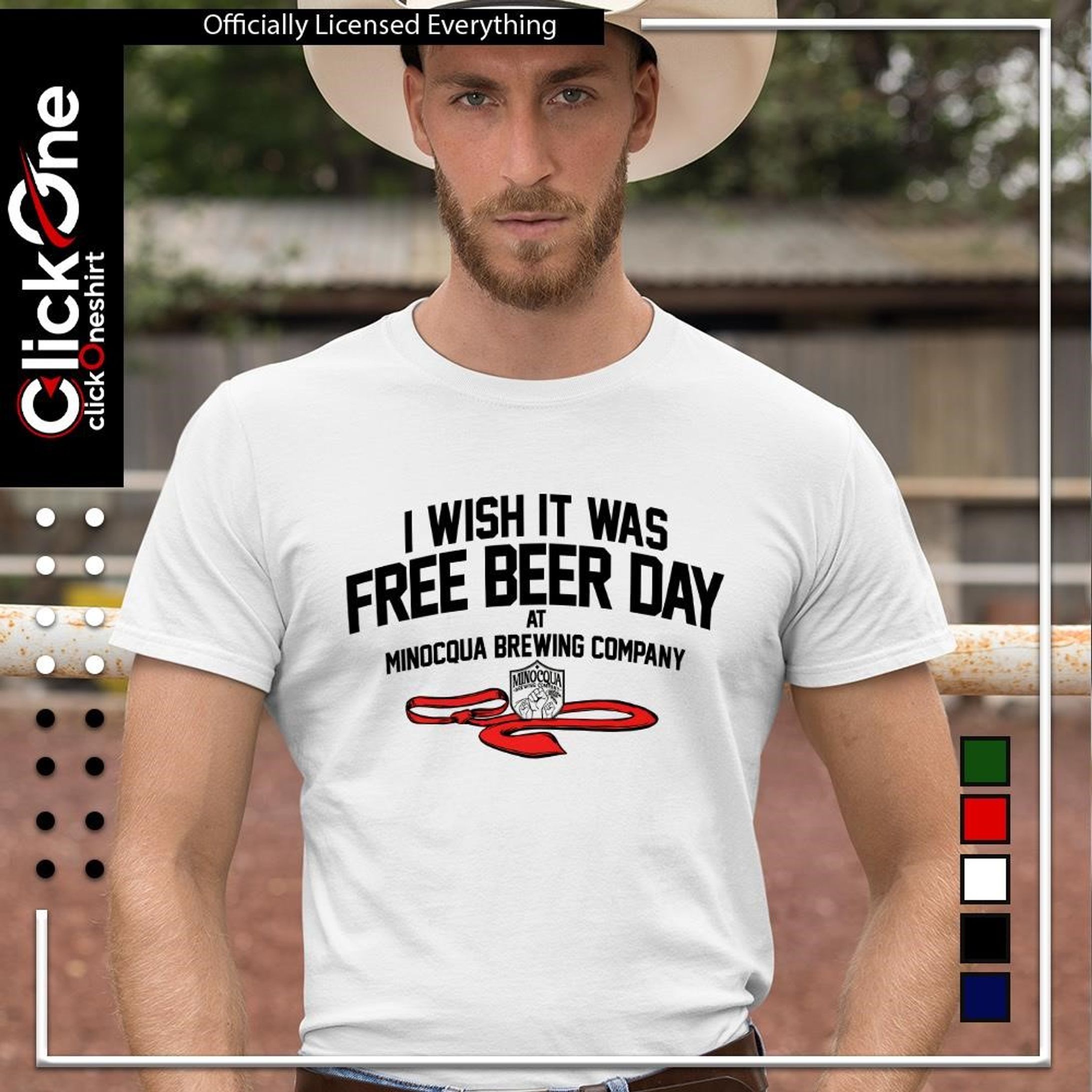 Free Beer Day – Brewery Humor & Retro Graphic Tee-1